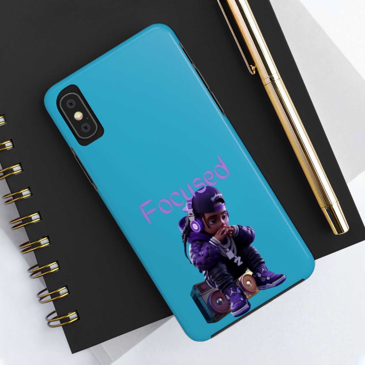 Phone Case- Focused Tough Case- Durable Protection
