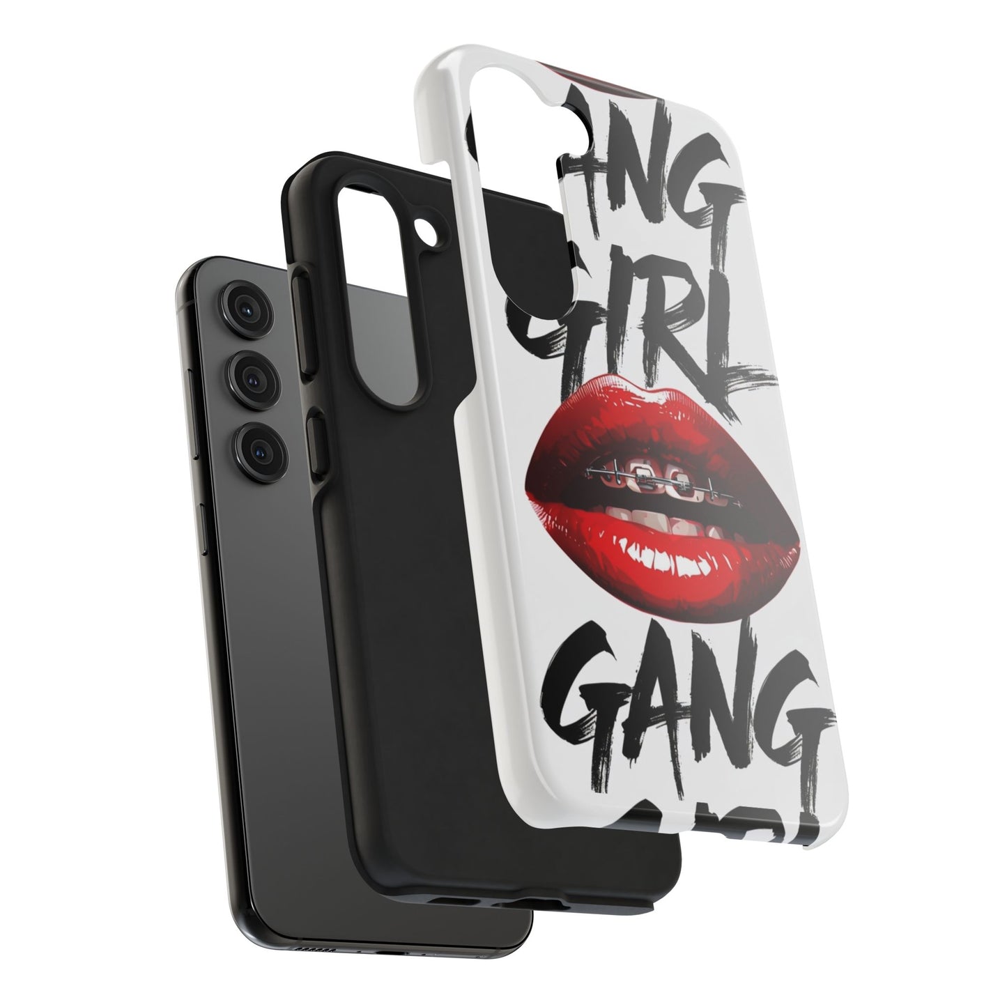 Bold 'Girl Gang' Tough Phone Case – Protective and Stylish Accessory for Trendsetters