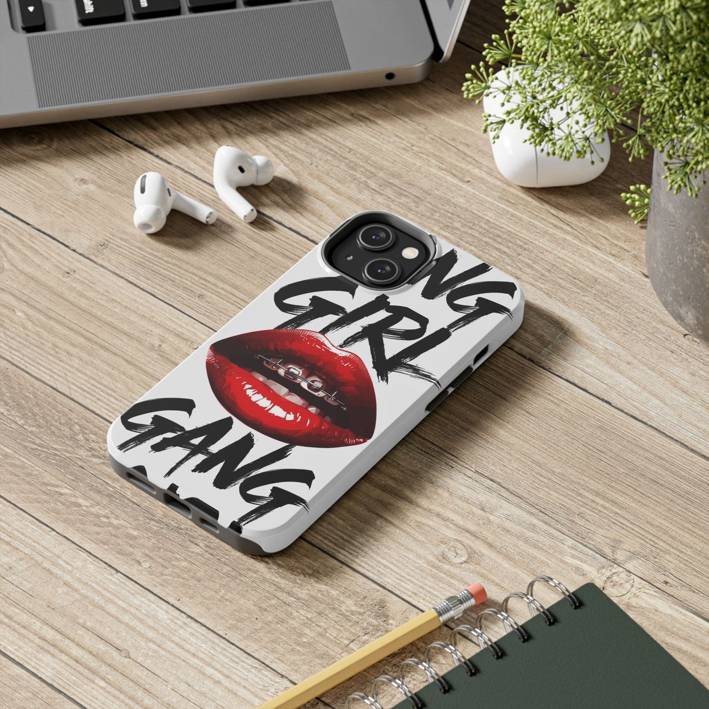 Bold 'Girl Gang' Tough Phone Case – Protective and Stylish Accessory for Trendsetters