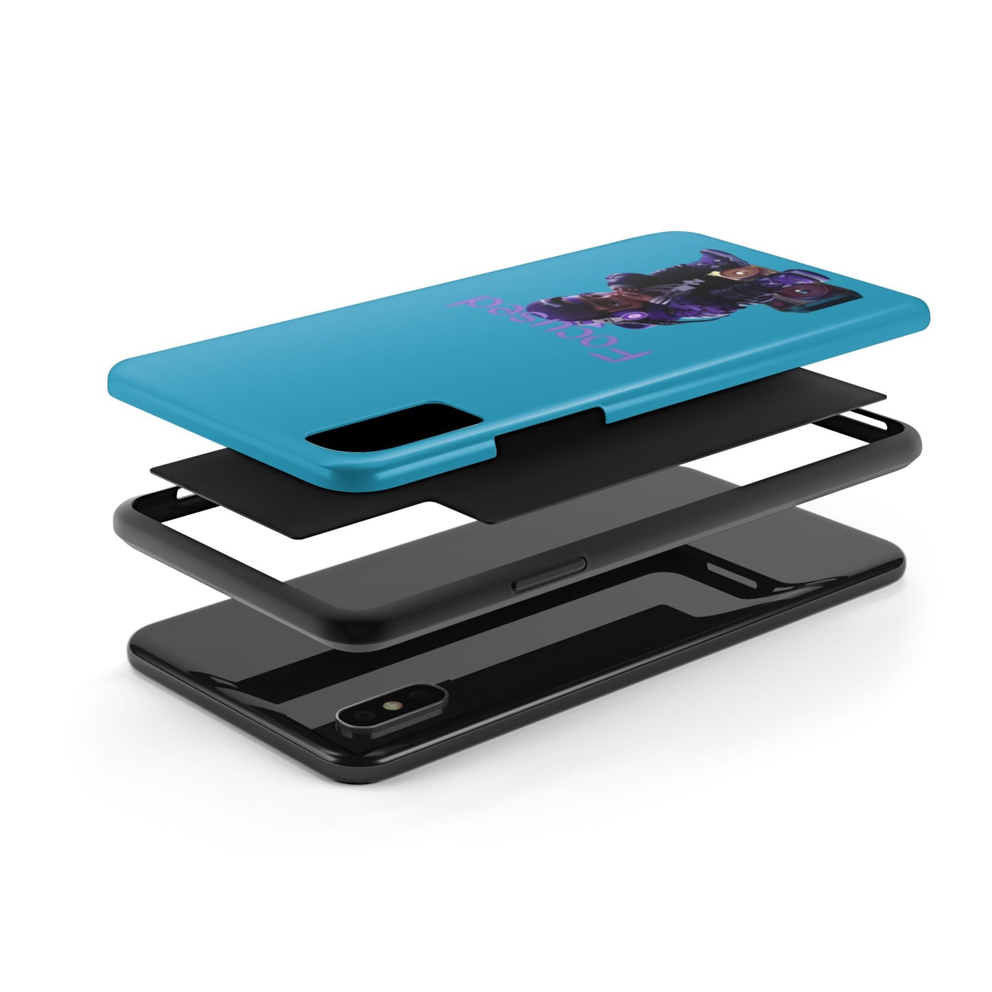 Phone Case- Focused Tough Case- Durable Protection