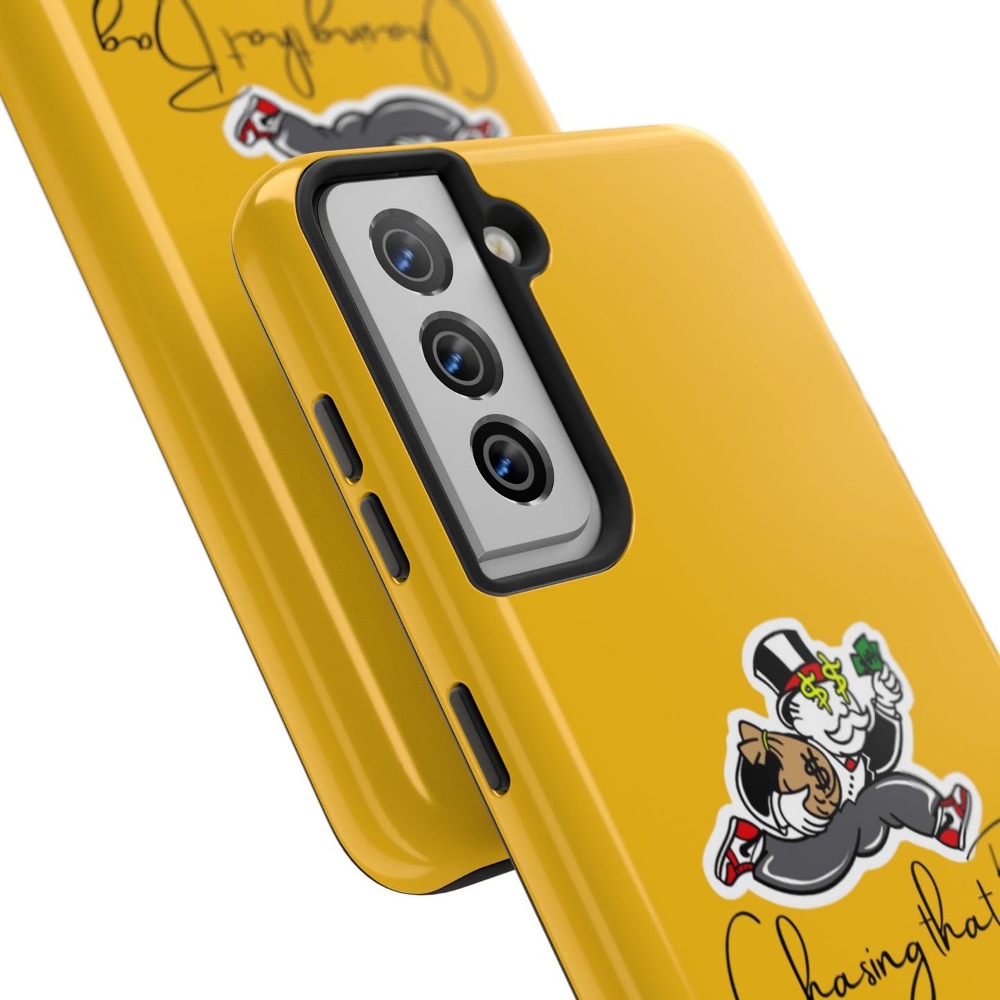 Phone Case- Chasing That Bag Tough Case- Durable Protection