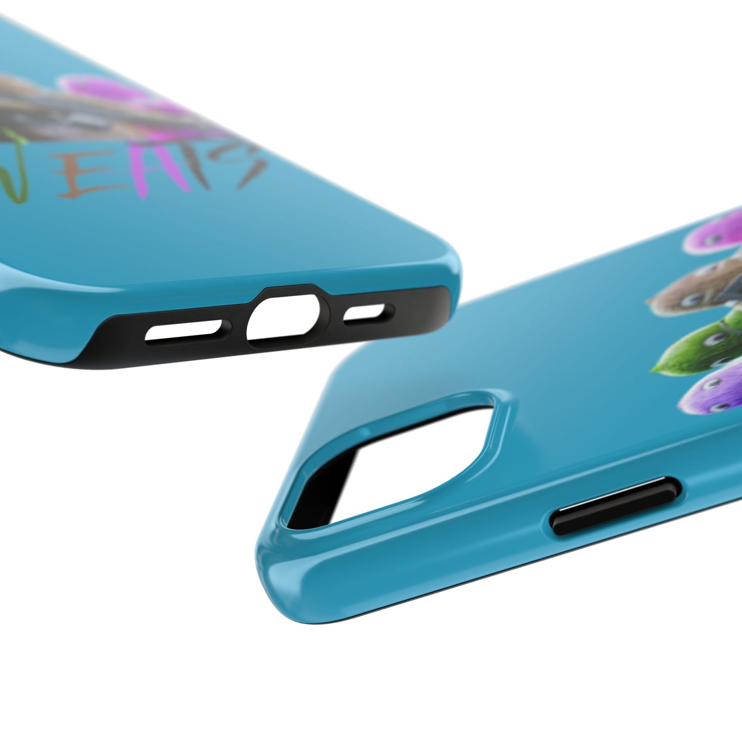 Cool Cartoon-Inspired Tough Phone Case - 'SWEATS'