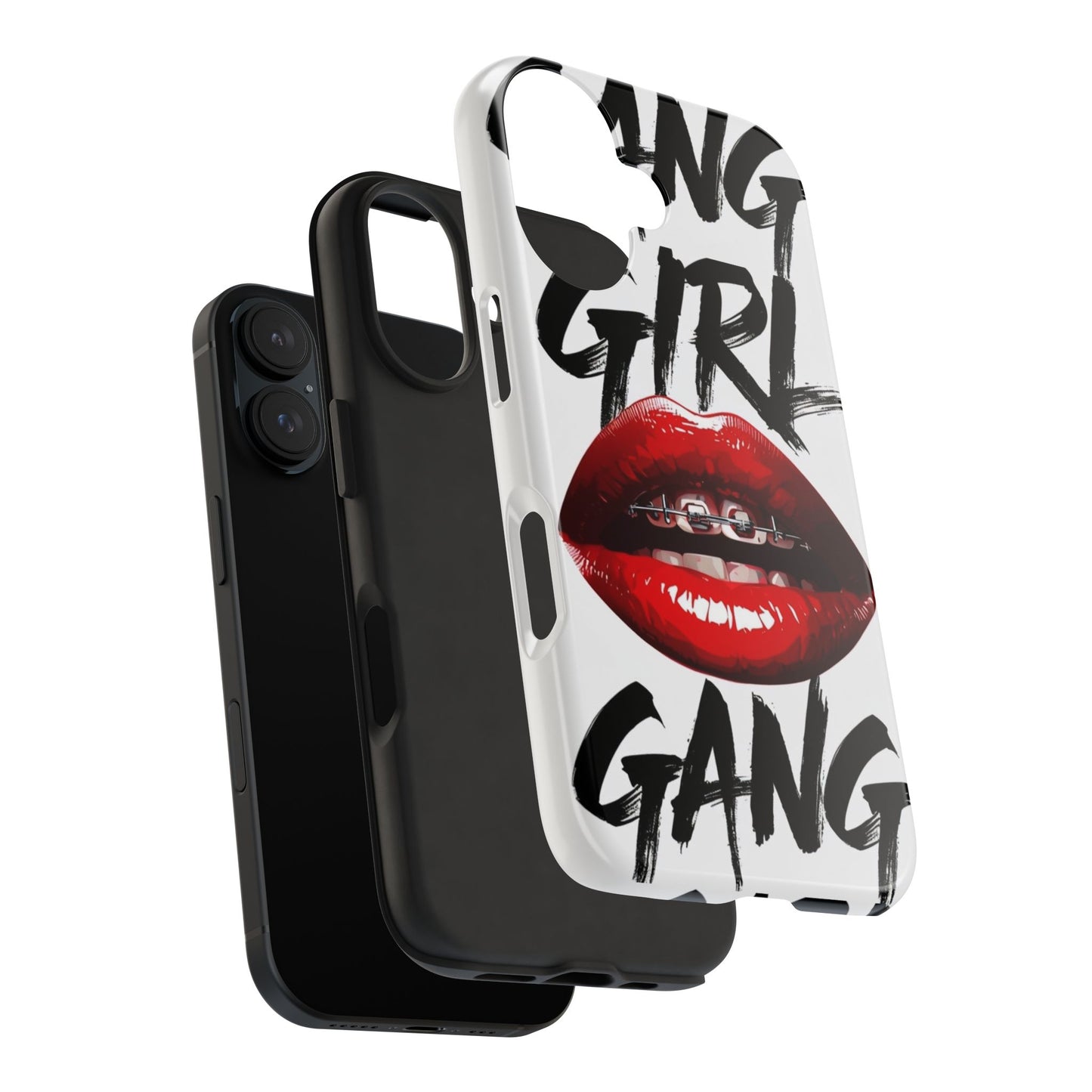 Bold 'Girl Gang' Tough Phone Case – Protective and Stylish Accessory for Trendsetters