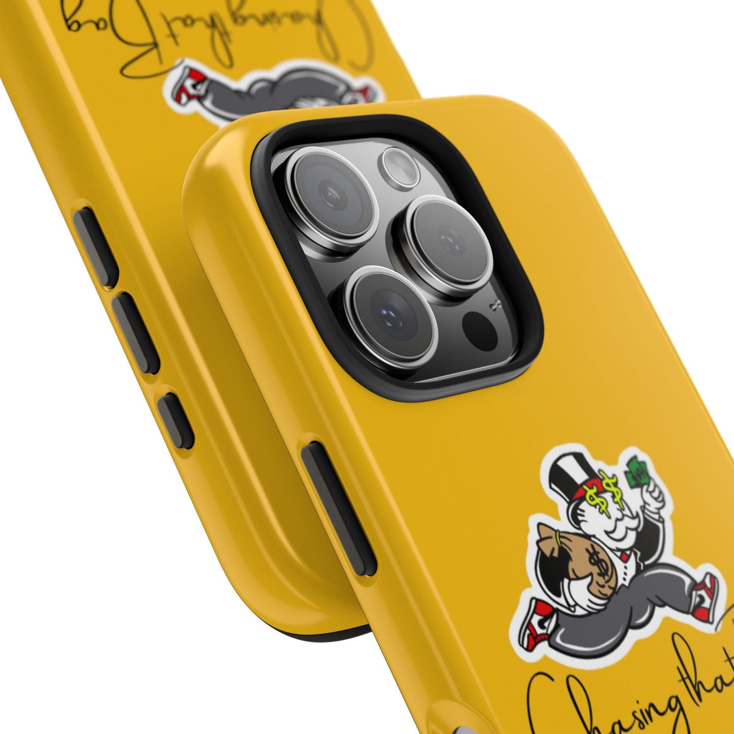 Phone Case- Chasing That Bag Tough Case- Durable Protection
