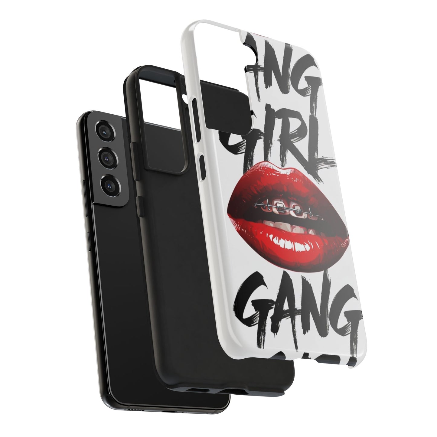 Bold 'Girl Gang' Tough Phone Case – Protective and Stylish Accessory for Trendsetters