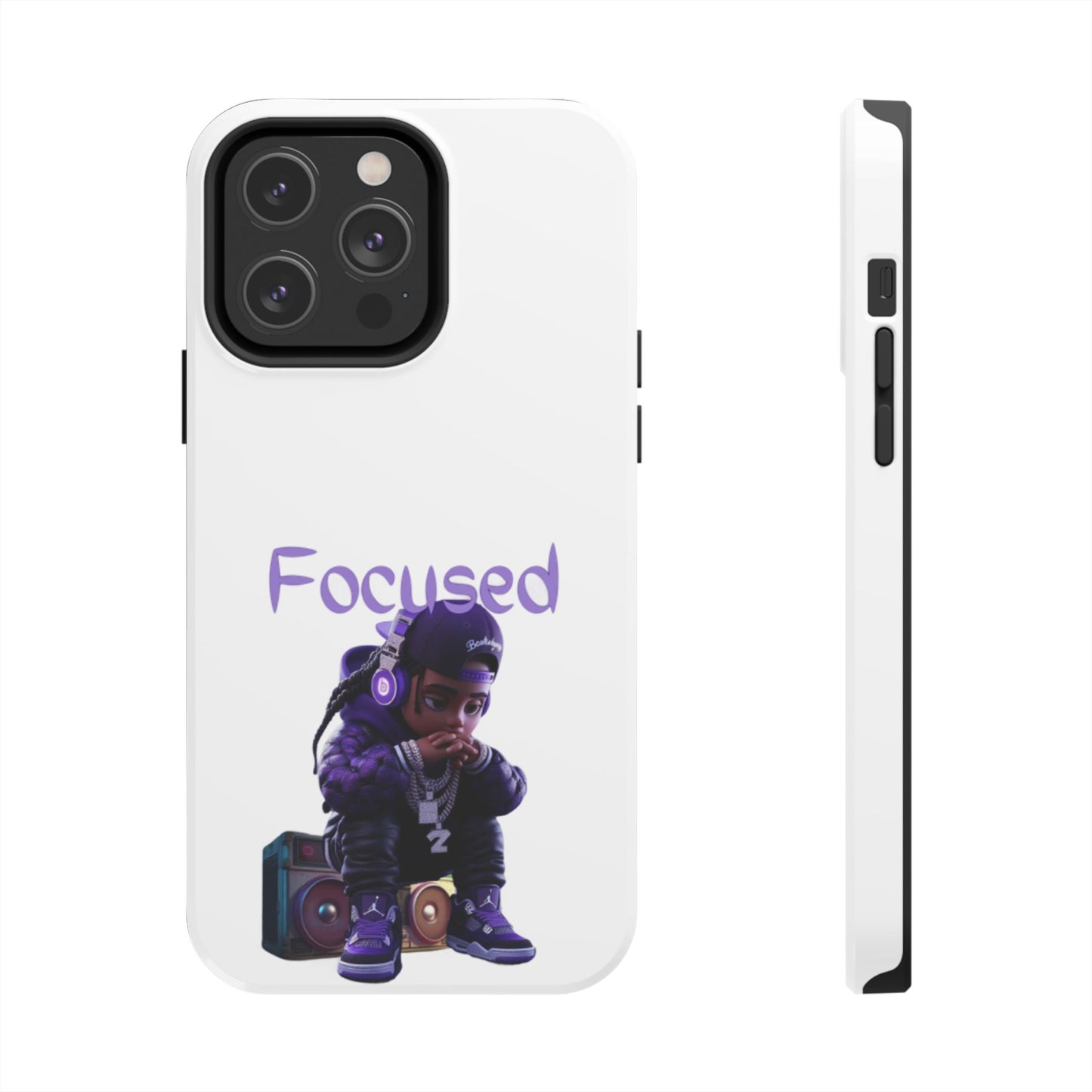Phone Case- Focused Tough Case- Durable Protection