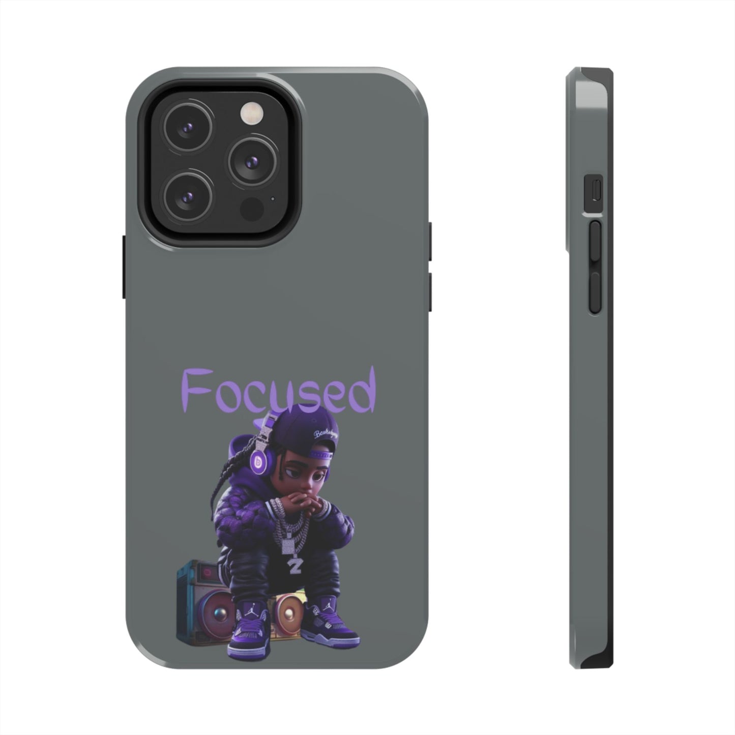 Phone Case- Focused Tough Case- Durable Protection