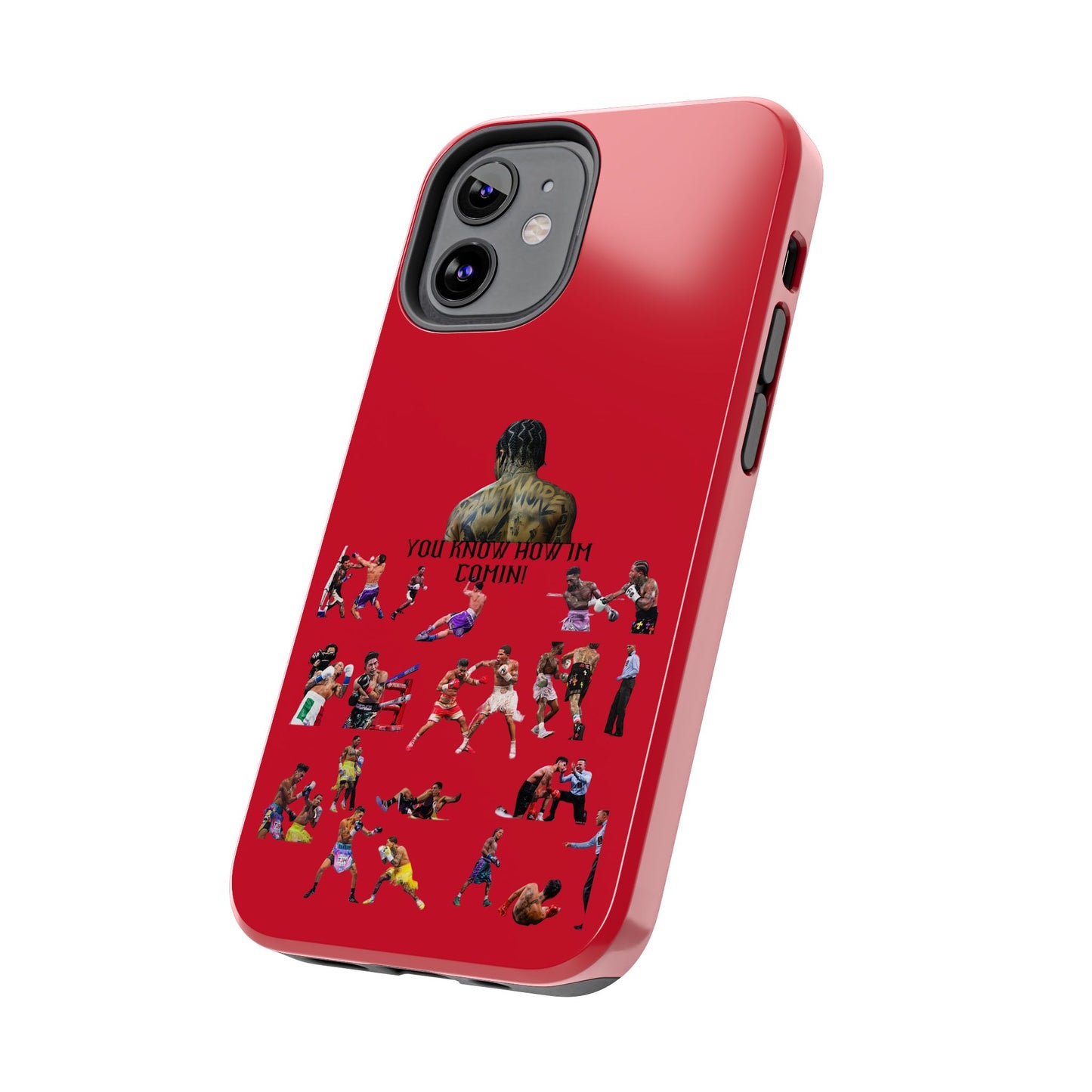 Phone case- You Know How I'm Comin' Tough Phone Case - Durable Protection