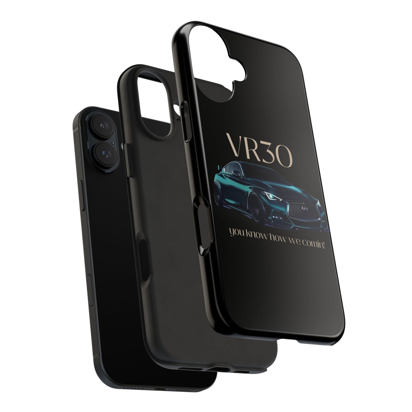 VR30 Sports Car Tough Phone Case - Stylish and Durable Protection for Car Enthusiasts