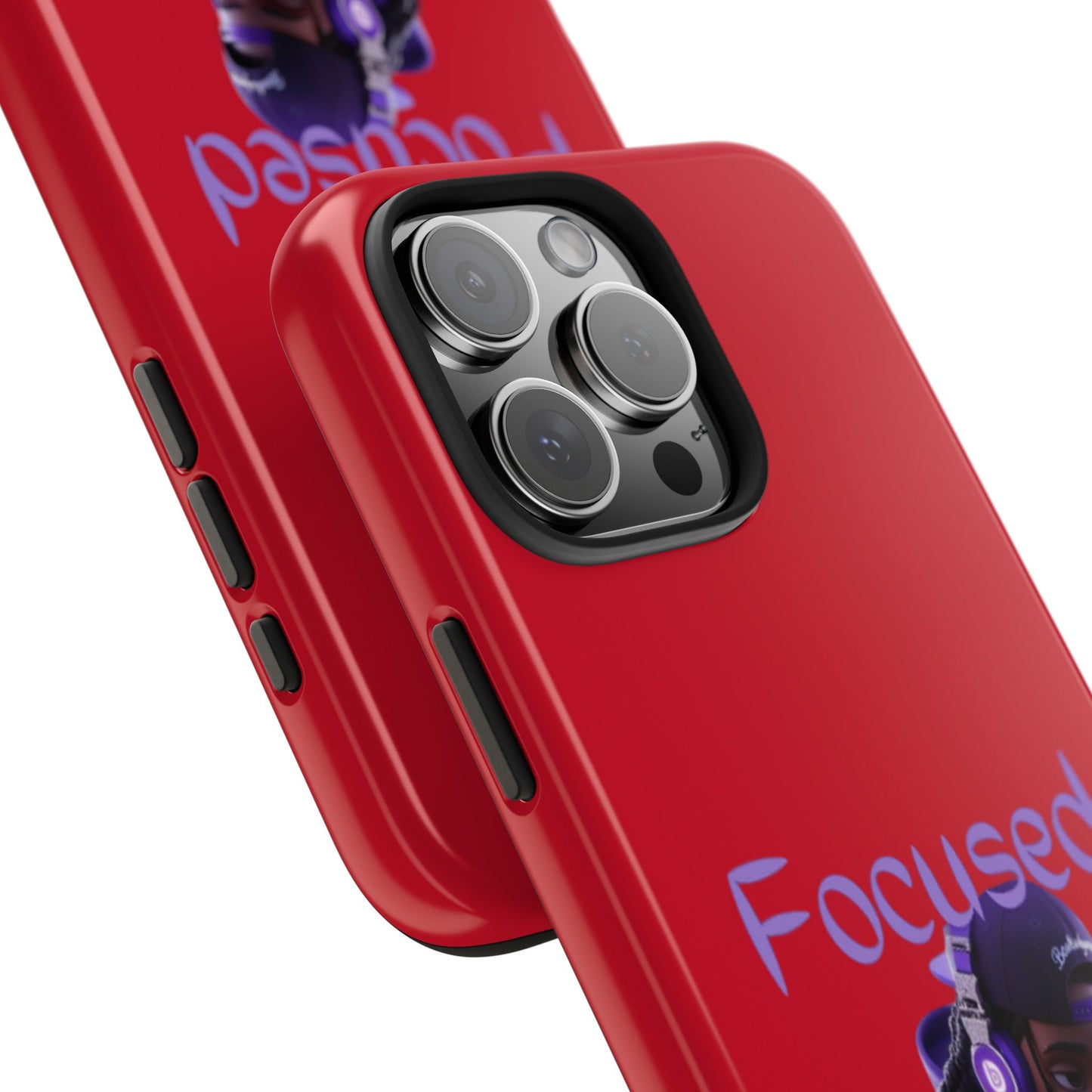 Phone Case- Focused Tough Case- Durable Protection