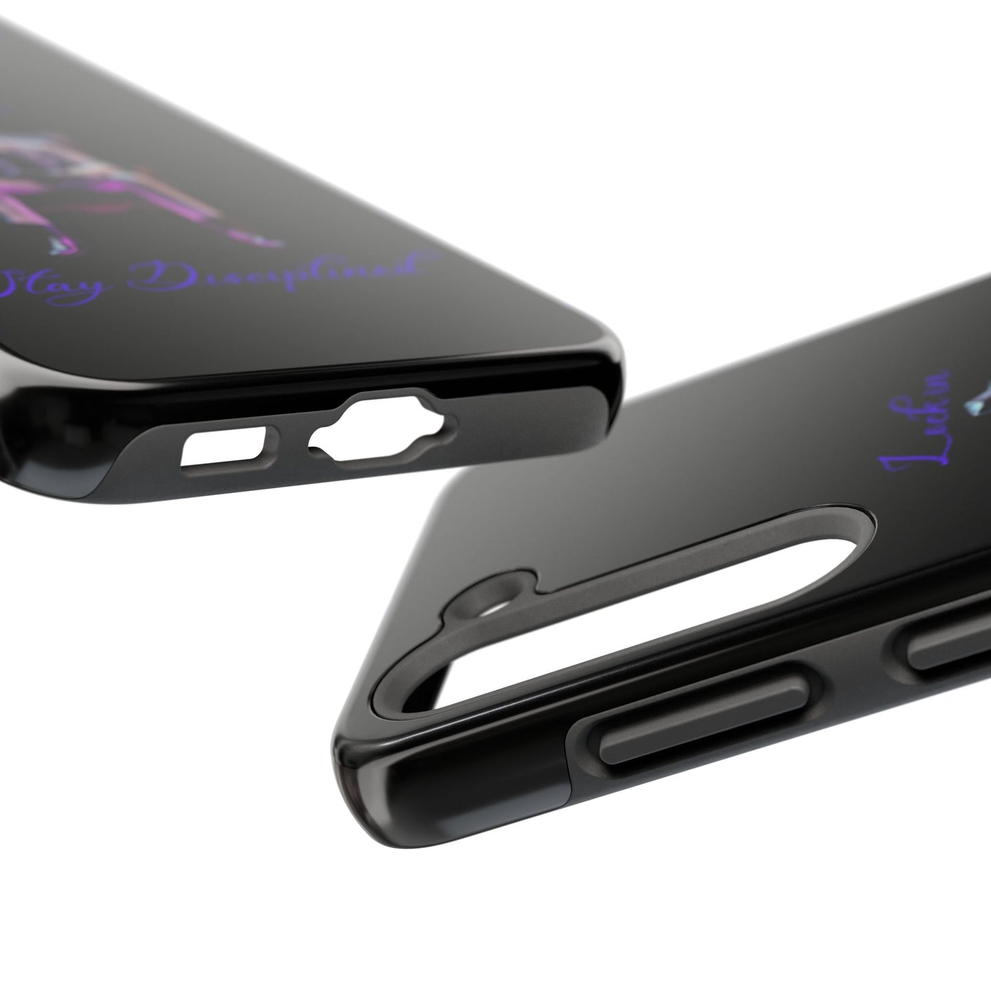 Phone case- Lock In, Stay DIsciplined Tough Phone Case - Durable Protection