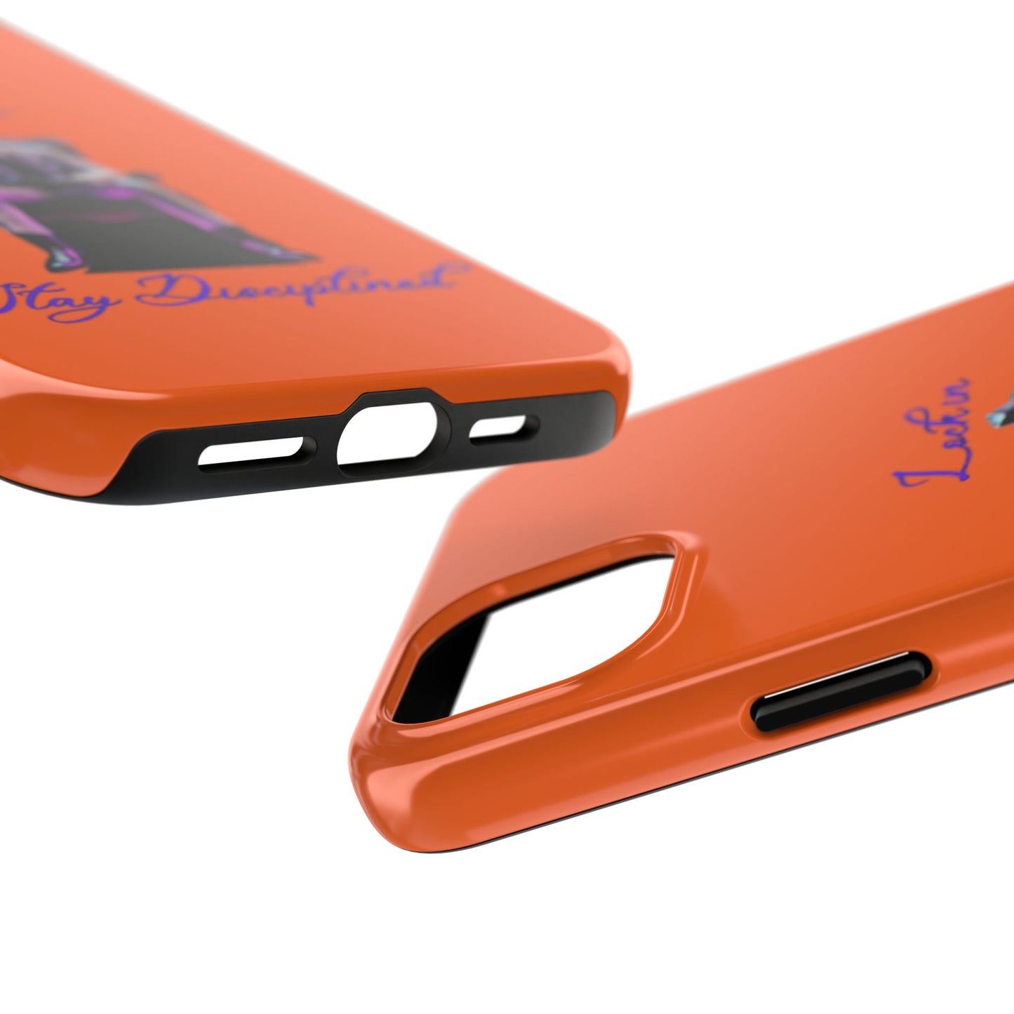 Phone case- Lock In, Stay discipline Tough Phone Case - Durable Protection