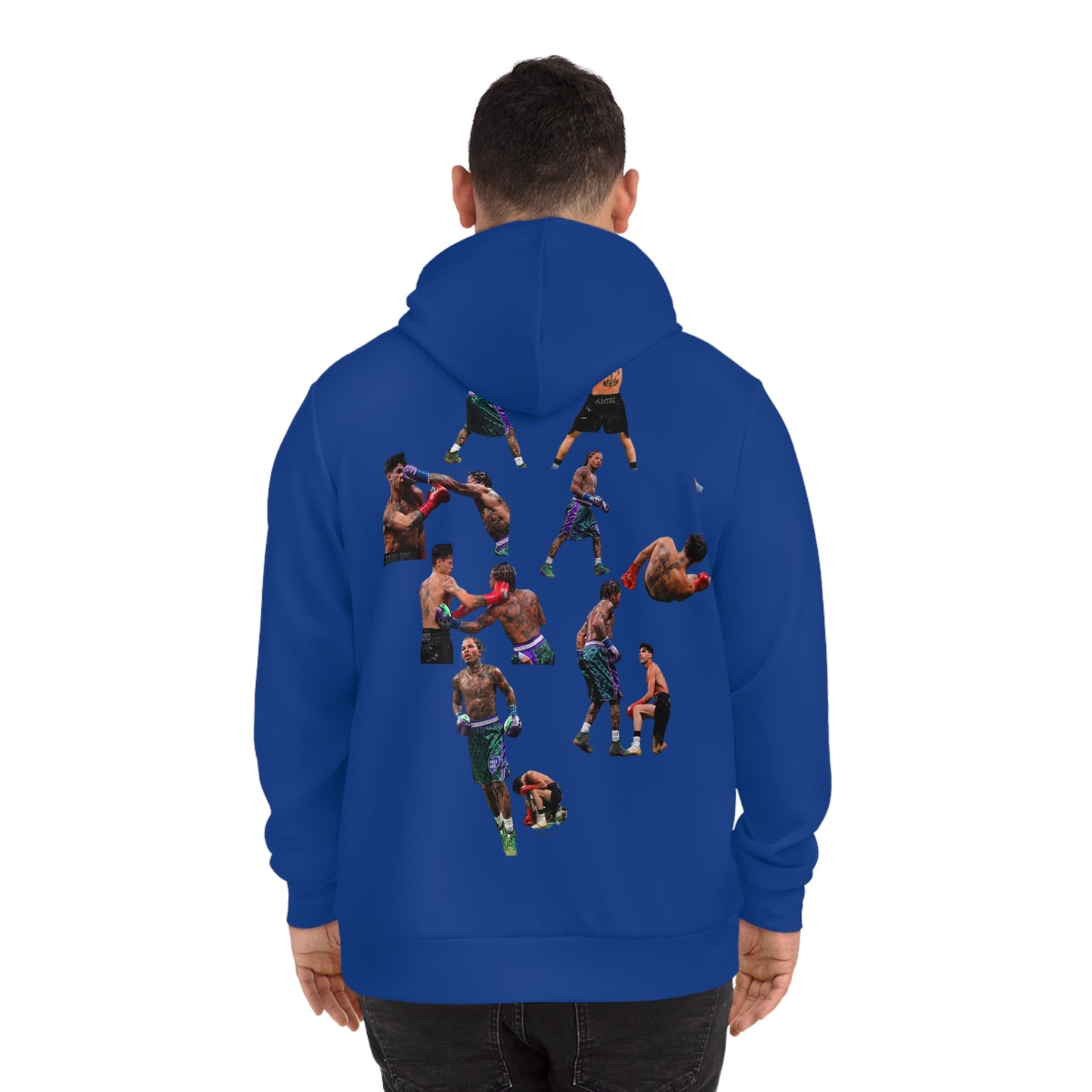Deep Navy Statement Hoodie – "Defeated 30-0" Bold Victory Mindset Sweatshirt
