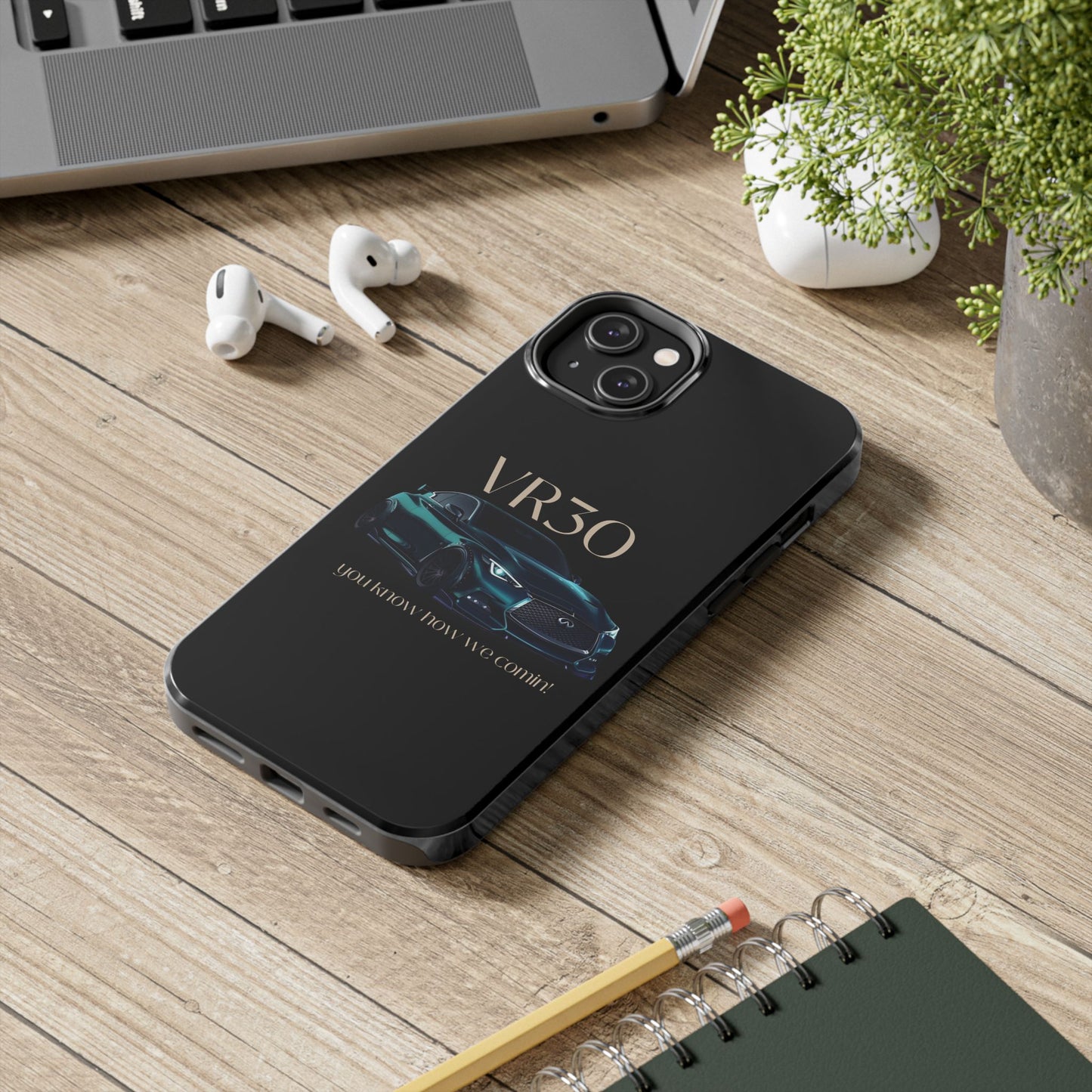 VR30 Sports Car Tough Phone Case - Stylish and Durable Protection for Car Enthusiasts