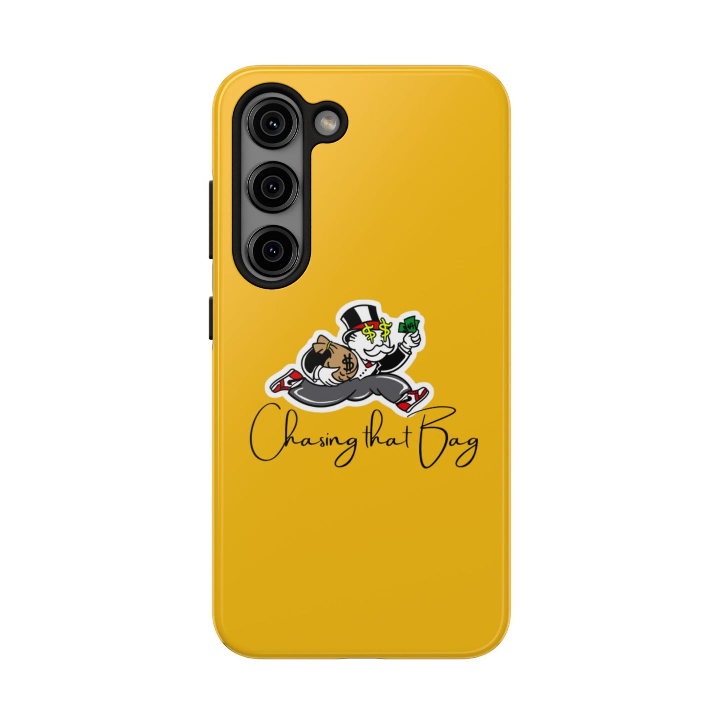 Phone Case- Chasing That Bag Tough Case- Durable Protection