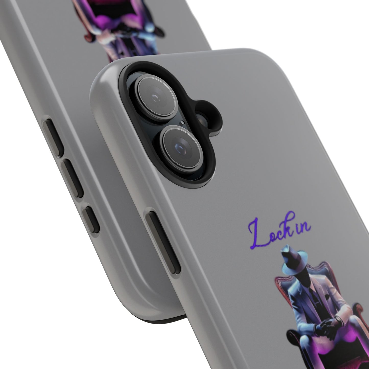 Phone case- Lock In, Stay Disciplined Tough Phone Case - Durable Protection