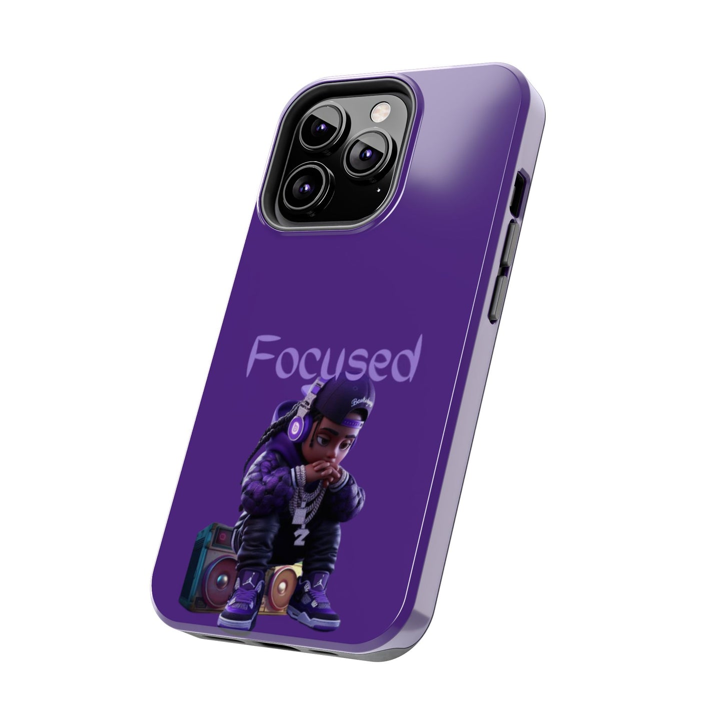 Phone Case- Focused Tough Case- Durable Protection