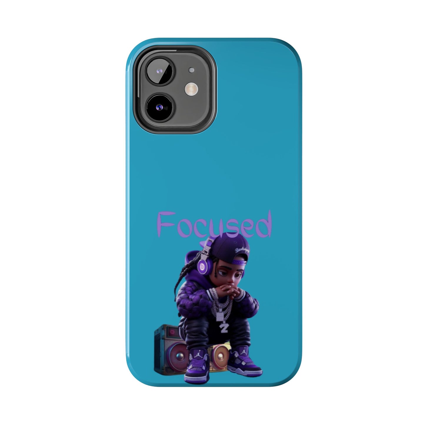 Phone Case- Focused Tough Case- Durable Protection