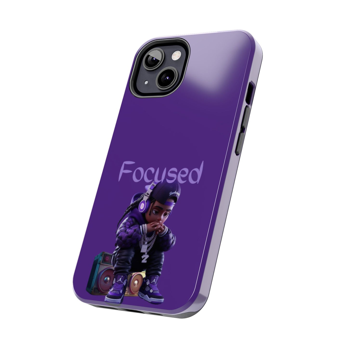 Phone Case- Focused Tough Case- Durable Protection