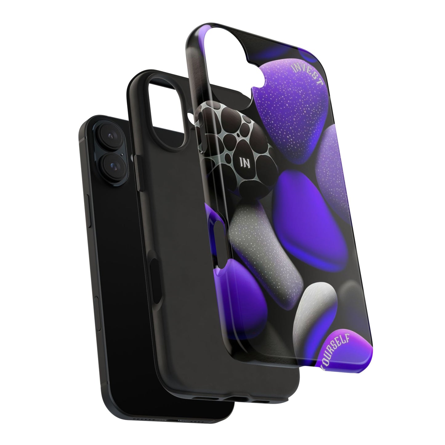 π‘ Invest in Yourself Motivational Tough Phone Case β Durable Shockproof Protection for iPhones & Androids π±β¨