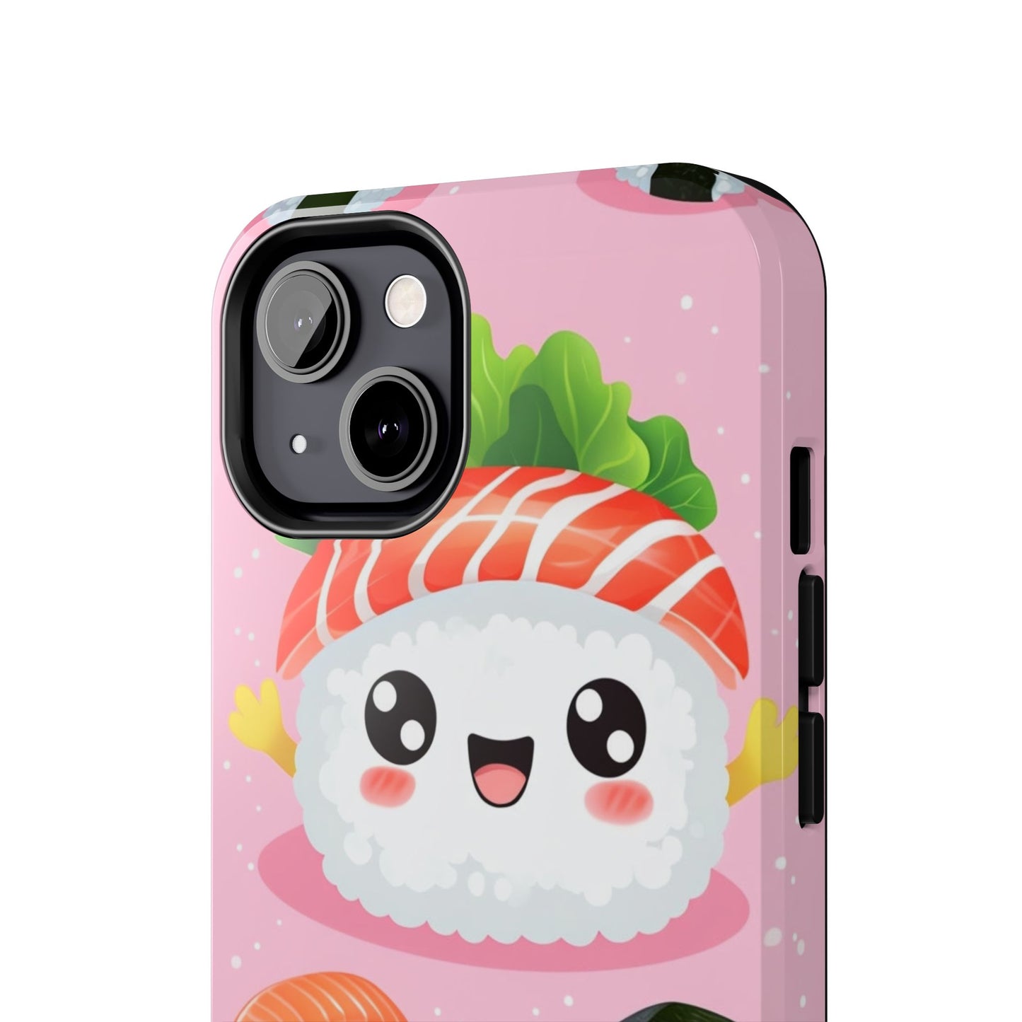 Adorable Sushi Tough Phone Case | Cute Kawaii Design for Food Lovers