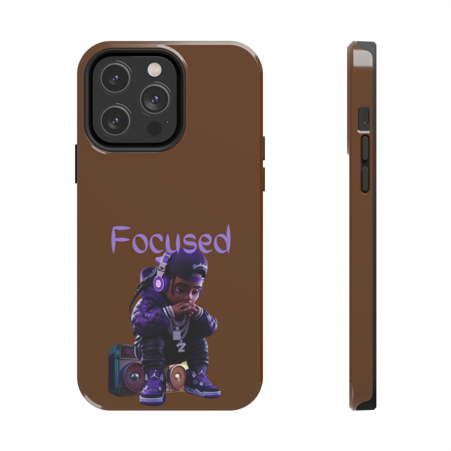 Phone Case- Focused Tough Case- Durable Protection