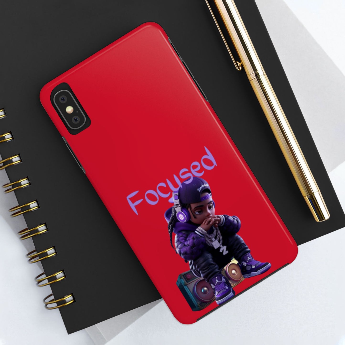 Phone Case- Focused Tough Case- Durable Protection