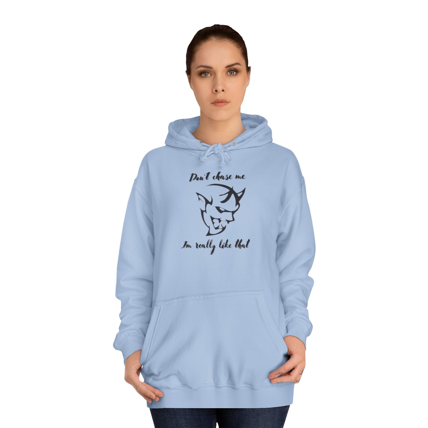 Lava Red "Don’t Chase Me, I’m Really Like That" Sweater – Bold Statement Pullover