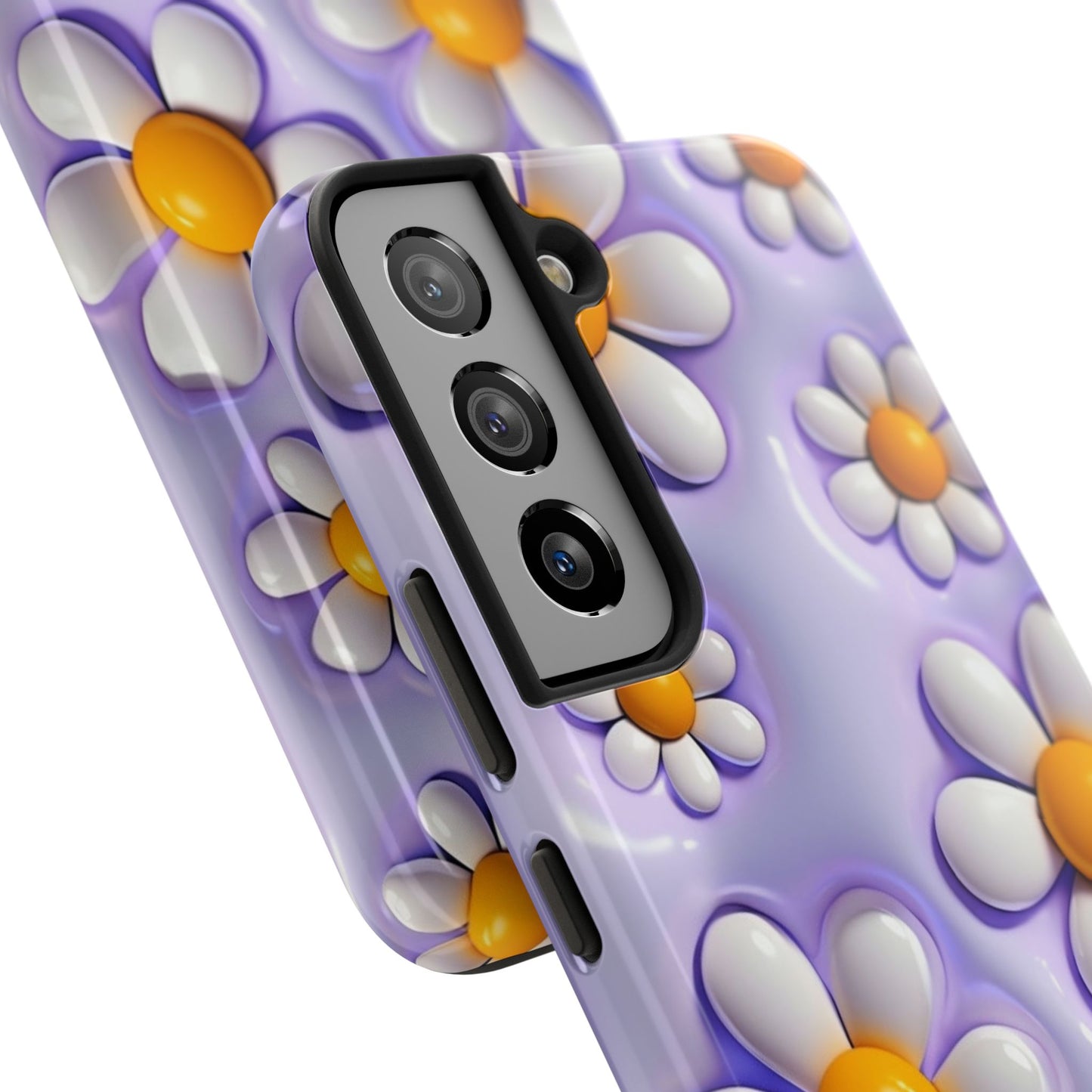 πΌ Floral Tough Phone Case β Vibrant Daisy Spring Design, for iPhones & Androids