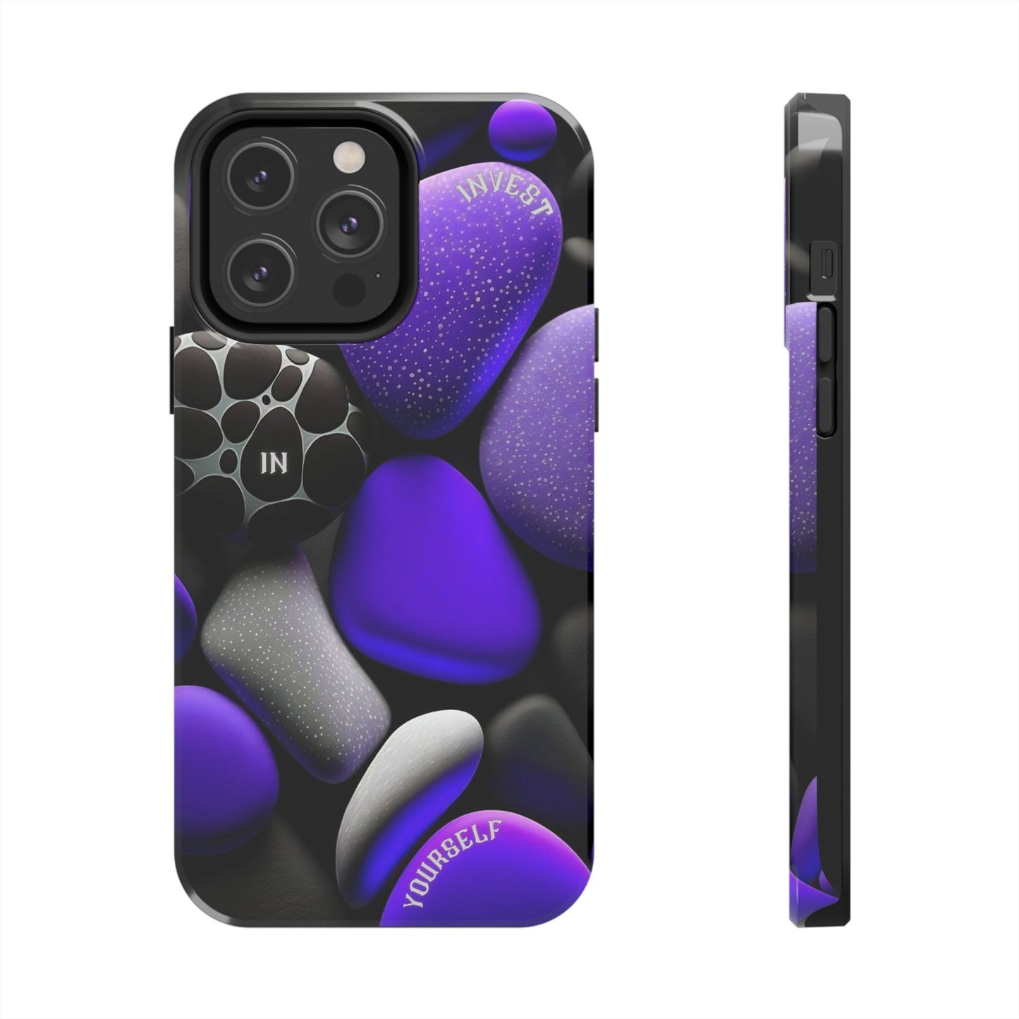π‘ Invest in Yourself Motivational Tough Phone Case β Durable Shockproof Protection for iPhones & Androids π±β¨