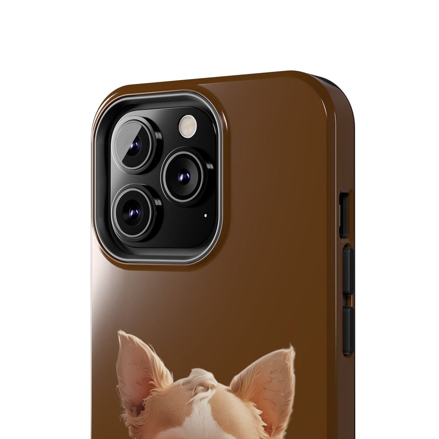 Cute Chihuahua Tough Phone Case - 'Mama's Bestie' Design