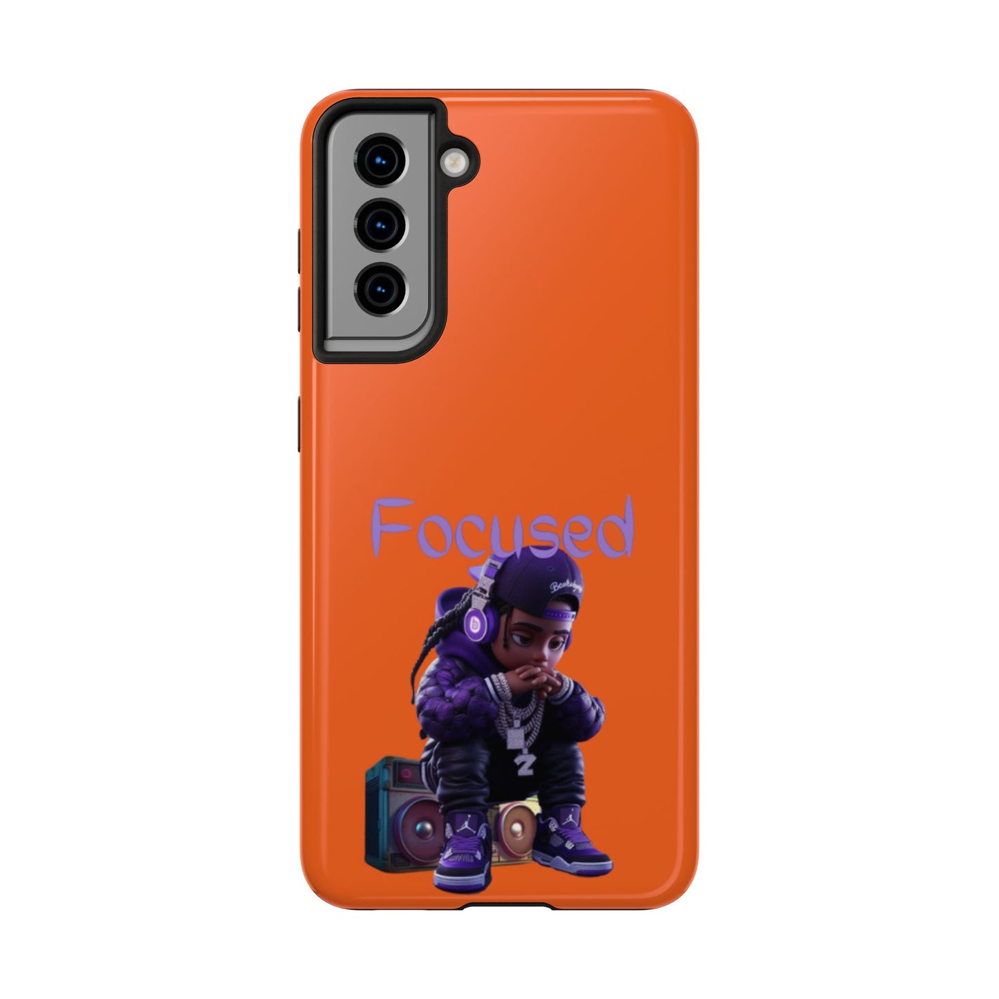 Phone Case- Focused Tough Case- Durable Protection