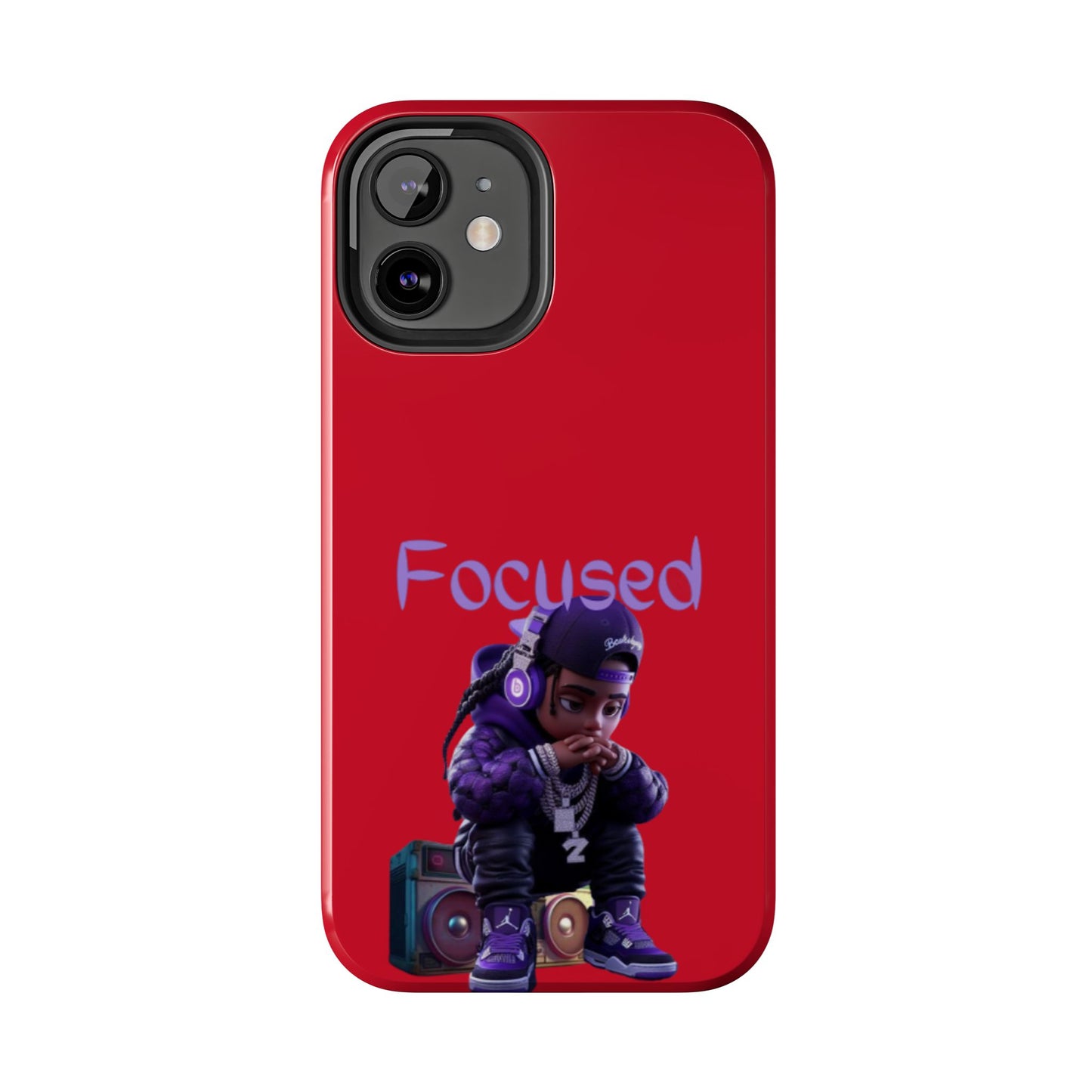 Phone Case- Focused Tough Case- Durable Protection