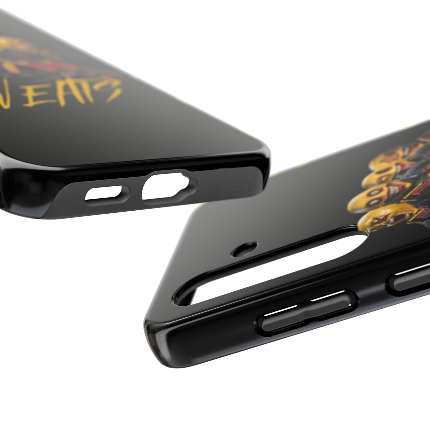 Tough Phone Cases - Bold 'SWEATS' Design for Gamers & Trendsetters