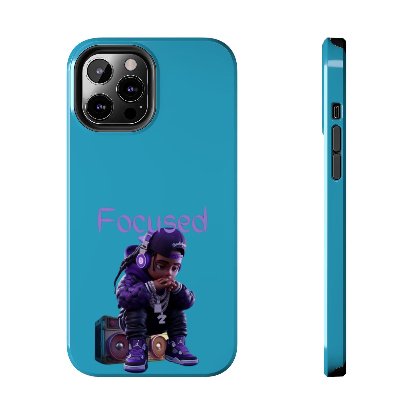 Phone Case- Focused Tough Case- Durable Protection