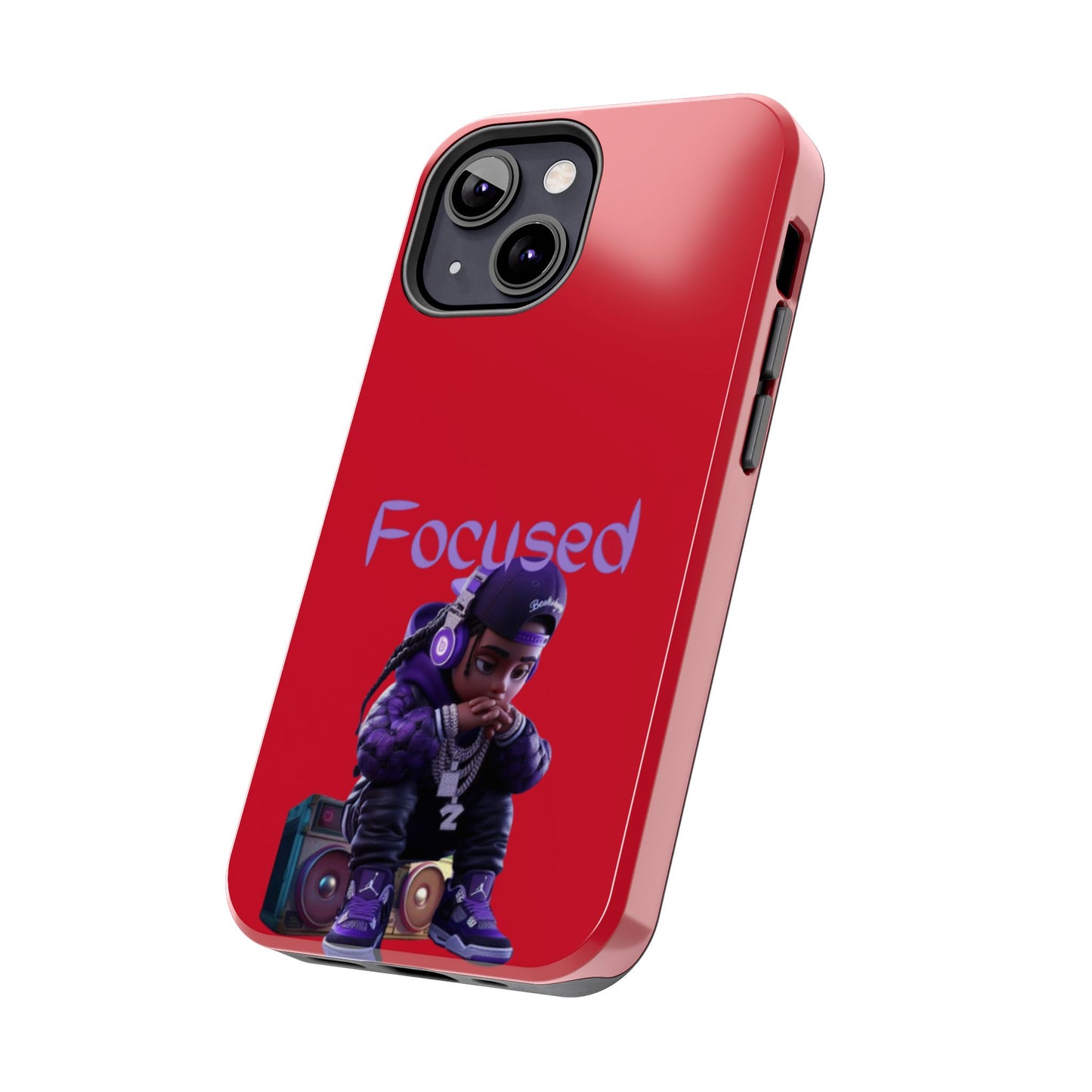 Phone Case- Focused Tough Case- Durable Protection