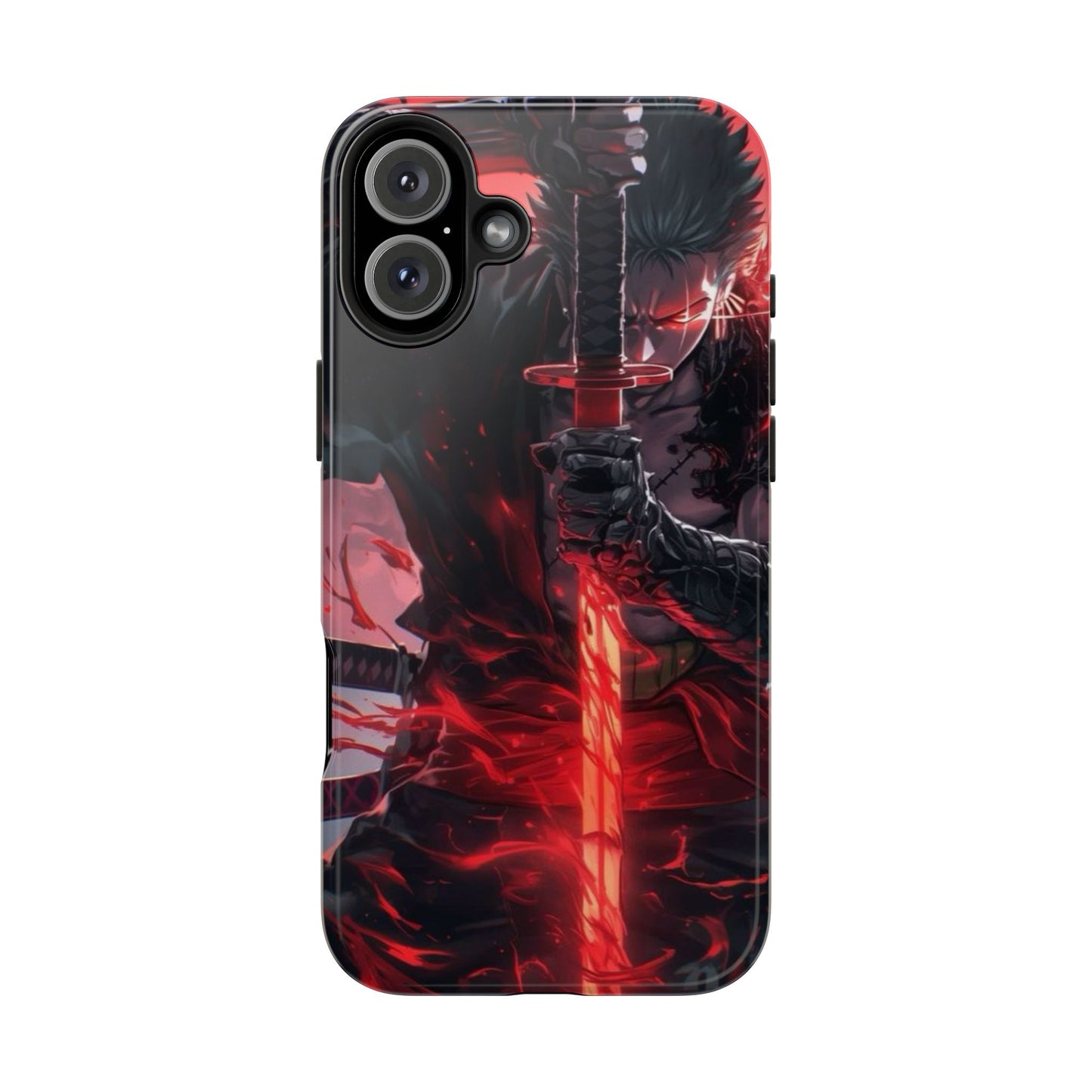 🗡️ Fierce Samurai Tough Phone Case – Durable Protection with Bold Anime Design for iPhone & Android