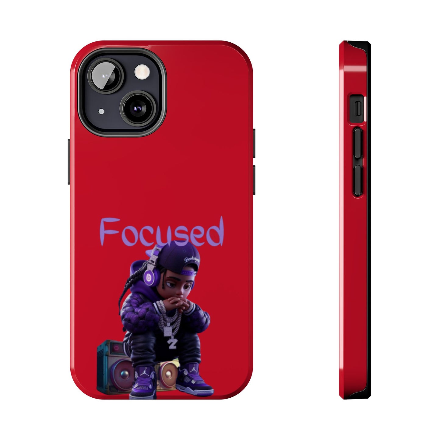 Phone Case- Focused Tough Case- Durable Protection