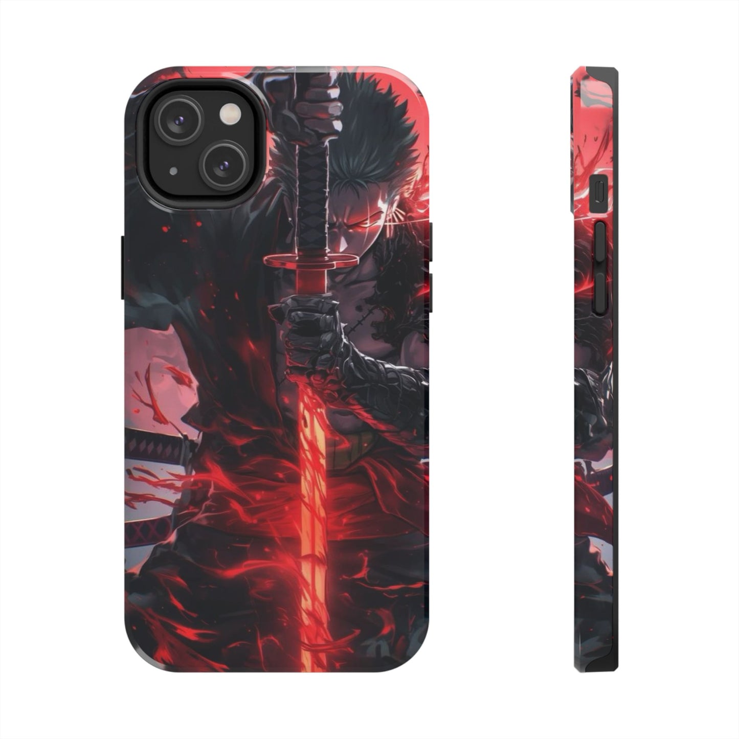 🗡️ Fierce Samurai Tough Phone Case – Durable Protection with Bold Anime Design for iPhone & Android