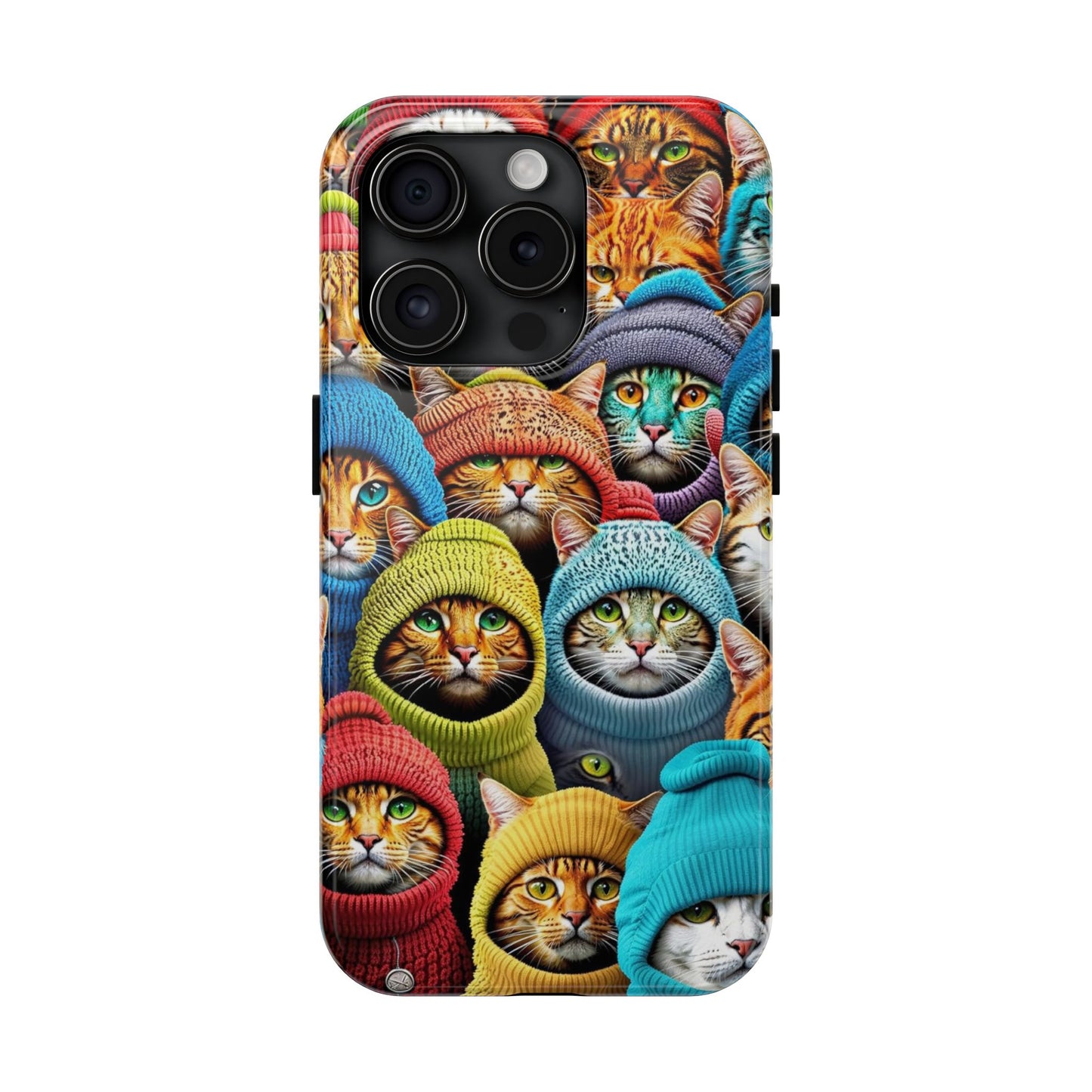 "Cool Cats Tough Phone Case – Stylish & Durable Protective Cover for iPhone & Android"