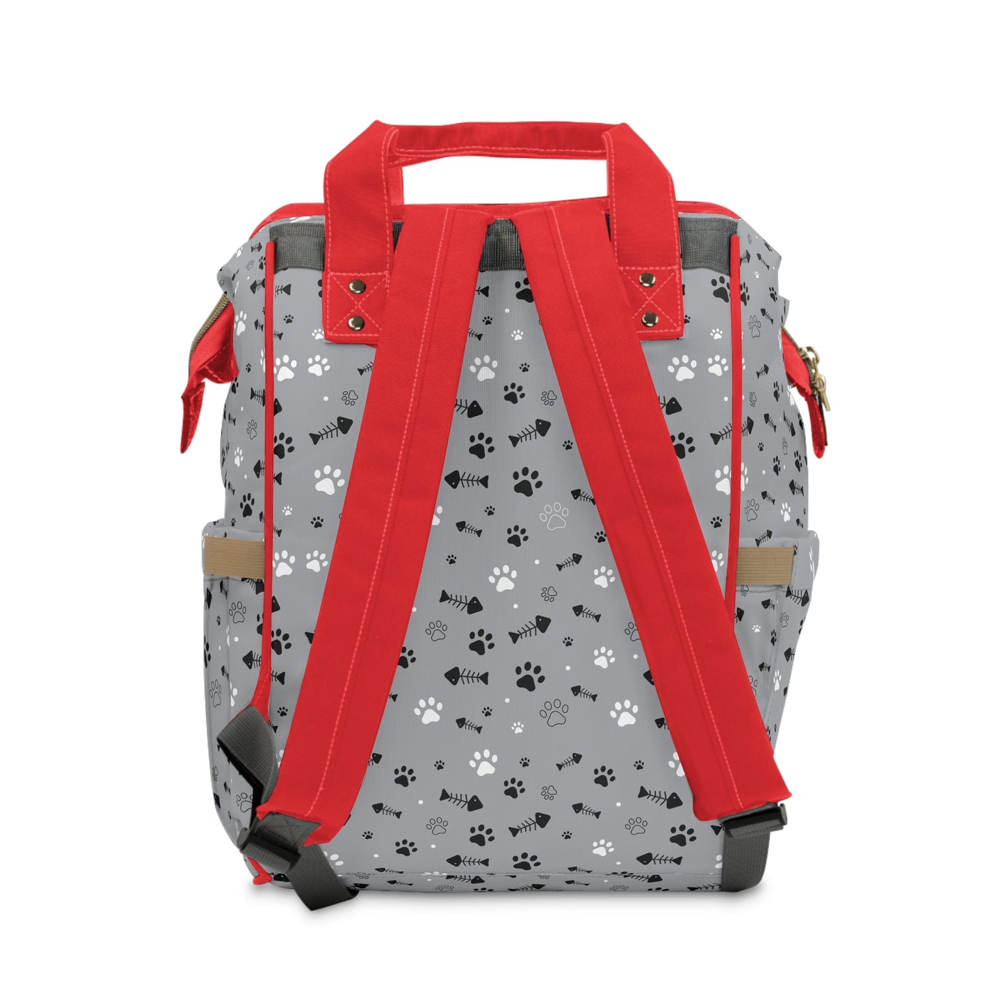 Stylish Pet-Themed Multifunctional Diaper Backpack - Perfect for Pet Parents! ๐พ๐๐ถ