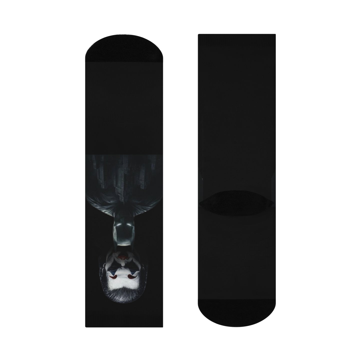 Cushioned Crew Socks- Joker and Batman