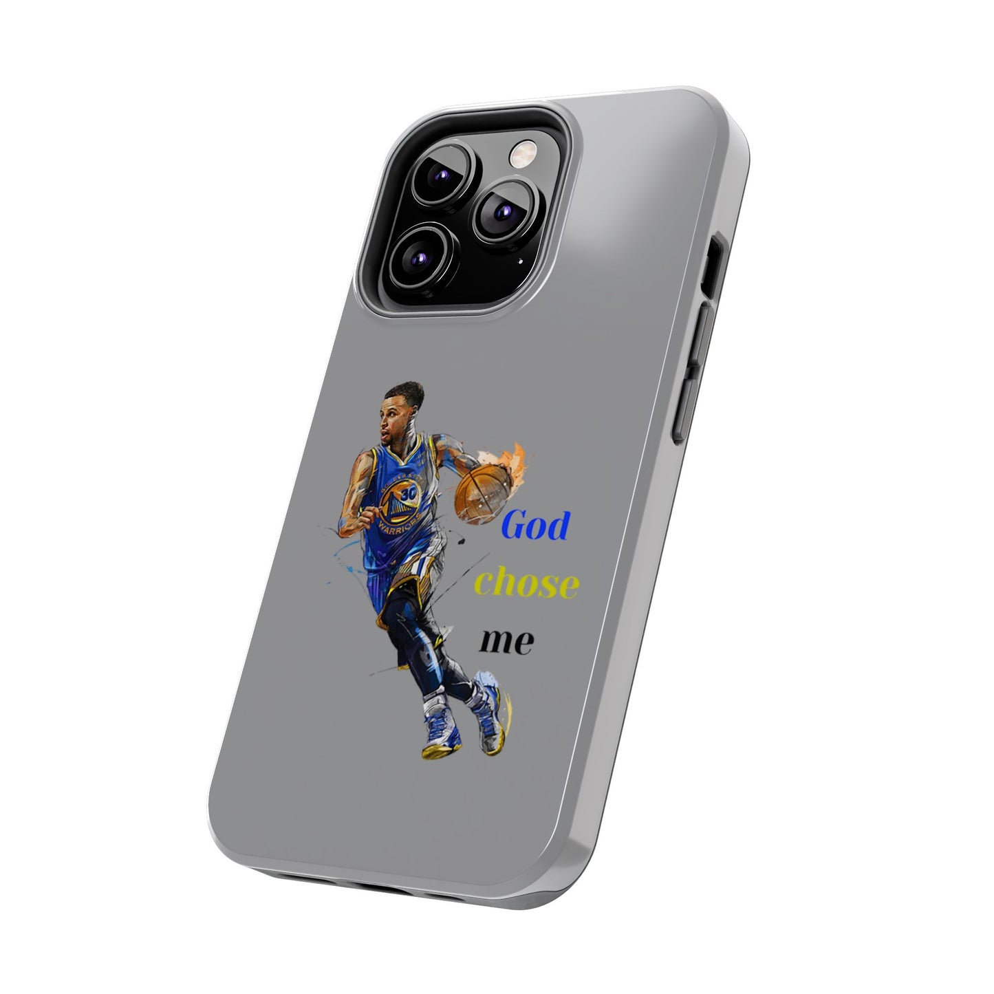 Phone case- God Chose Me Tough Phone Case - Durable Protection