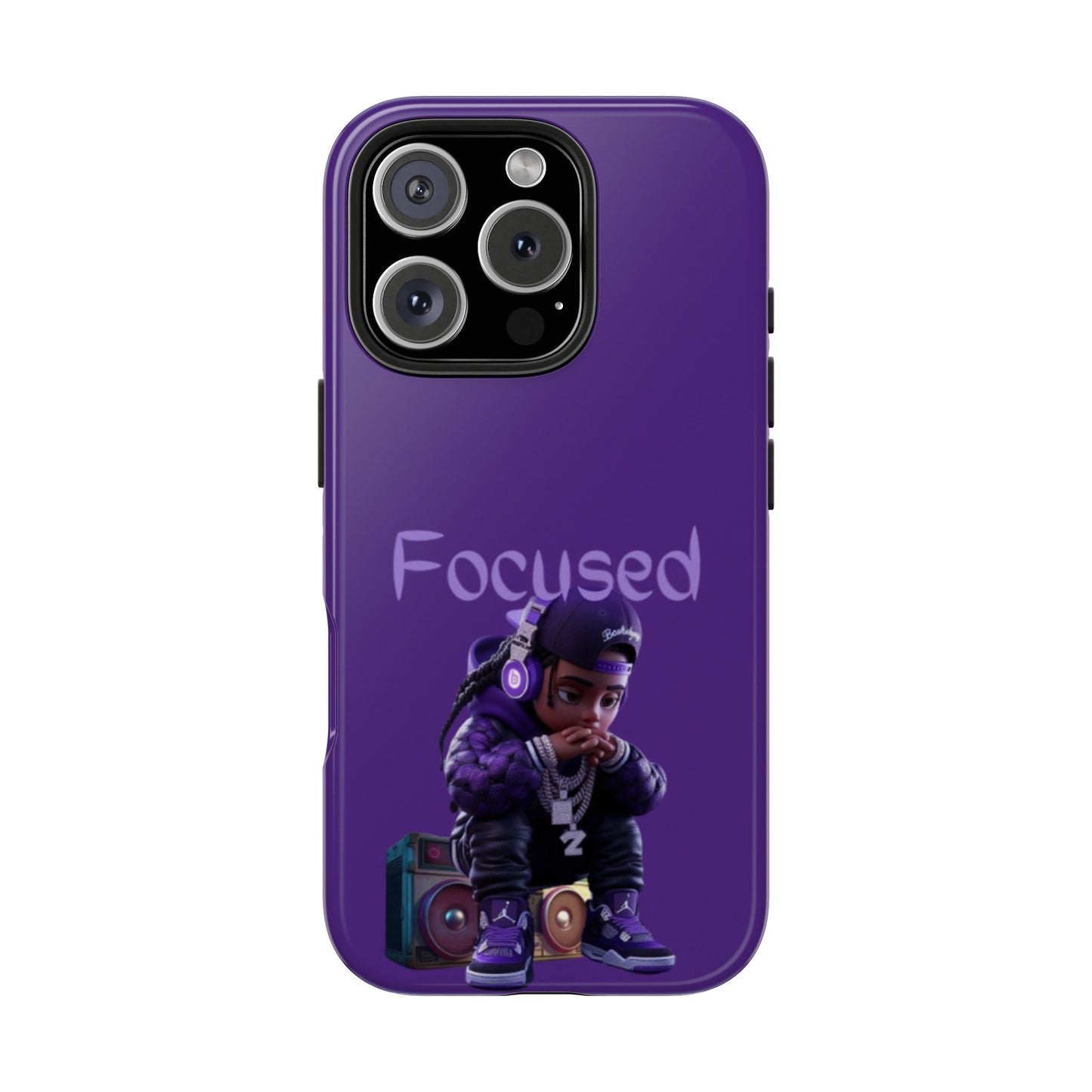 Phone Case- Focused Tough Case- Durable Protection