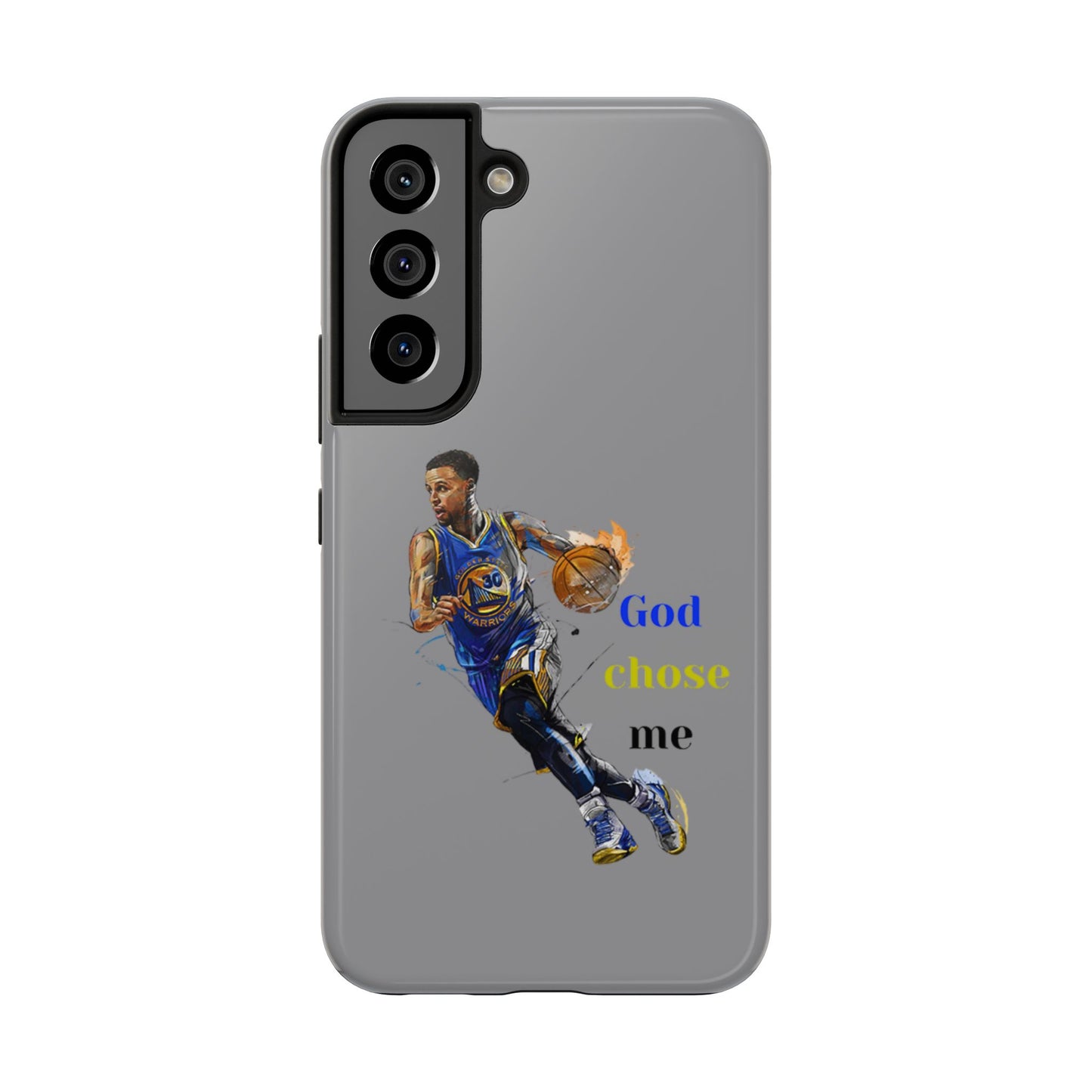Phone case- God Chose Me Tough Phone Case - Durable Protection