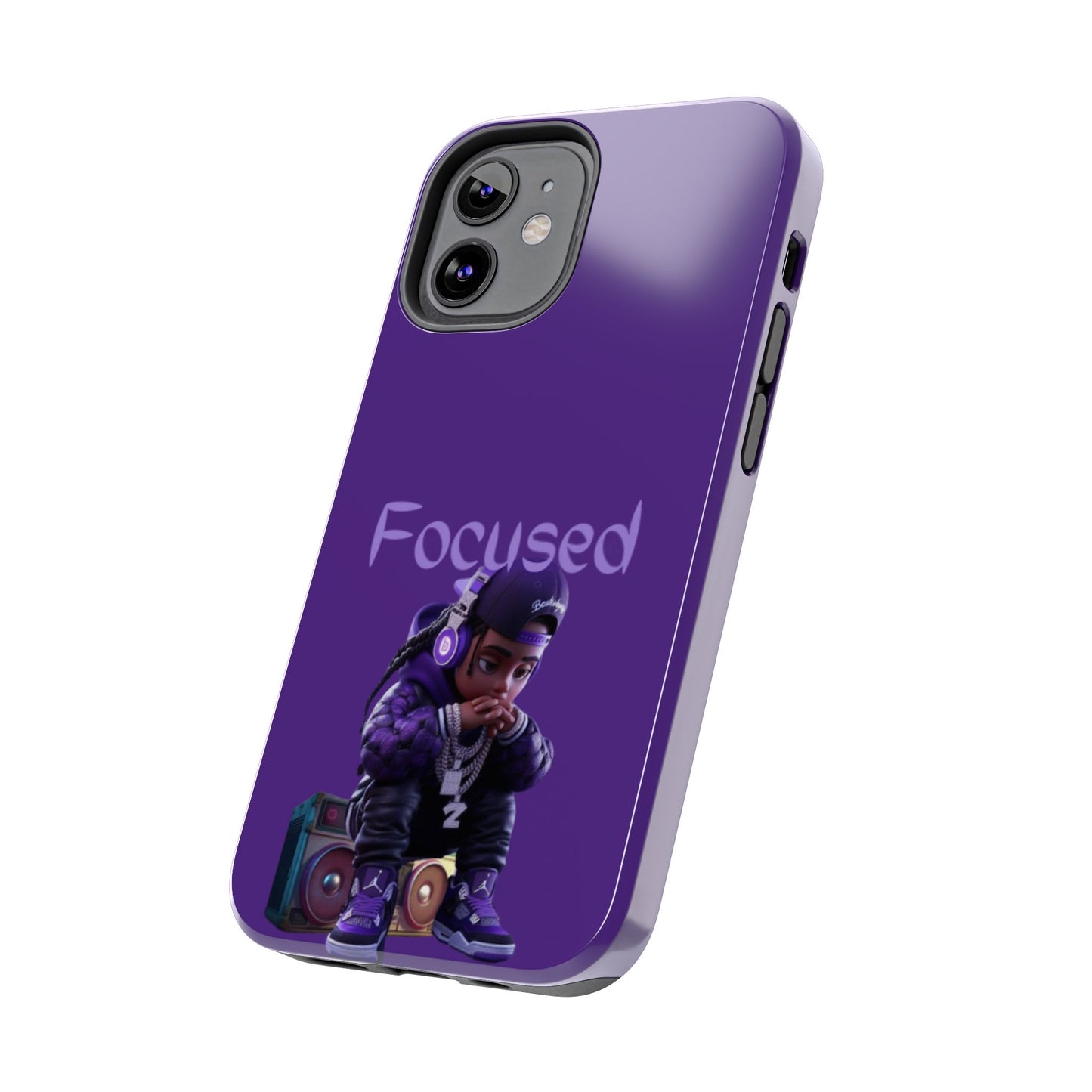 Phone Case- Focused Tough Case- Durable Protection