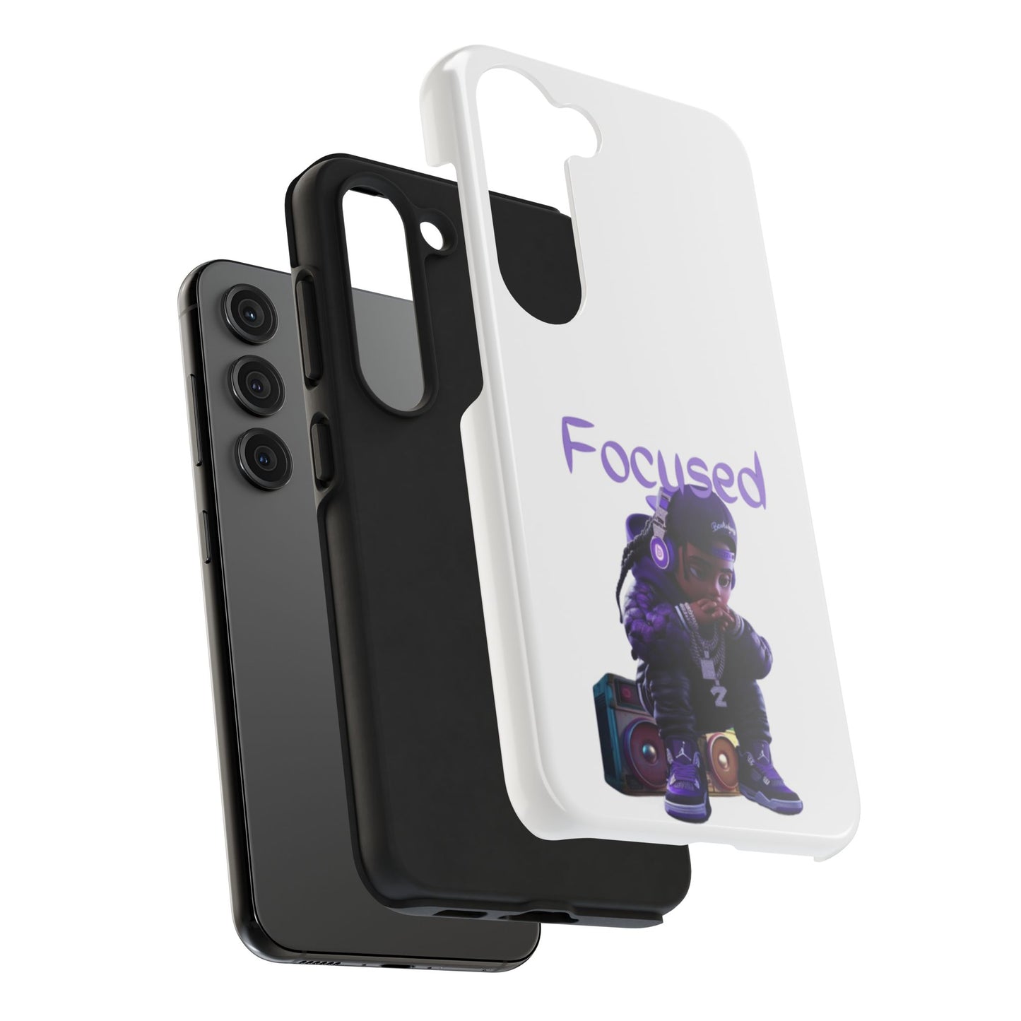 Phone Case- Focused Tough Case- Durable Protection