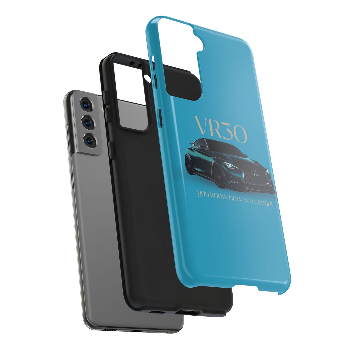 VR30 Sports Car Tough Phone Case - Stylish and Durable Protection for Car Enthusiasts