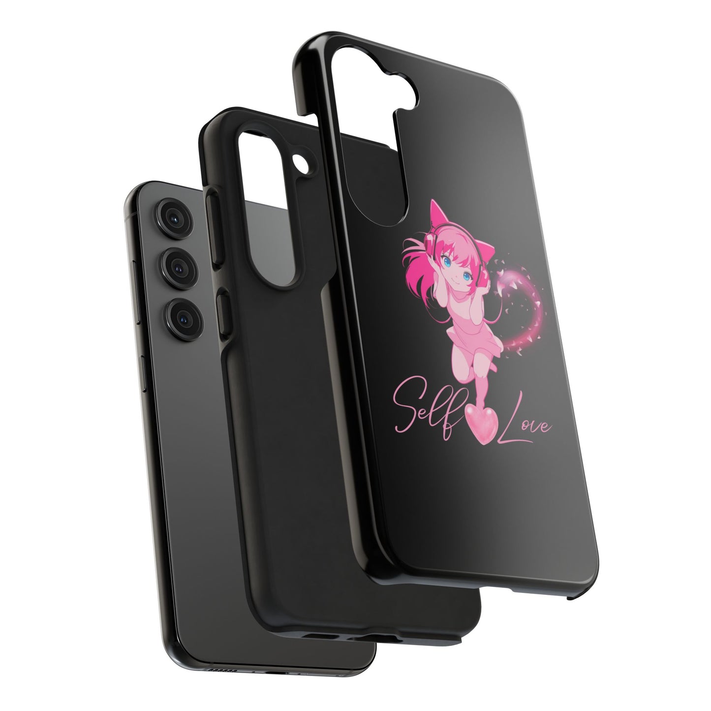 Self Love Tough Phone Case for Anime Lovers