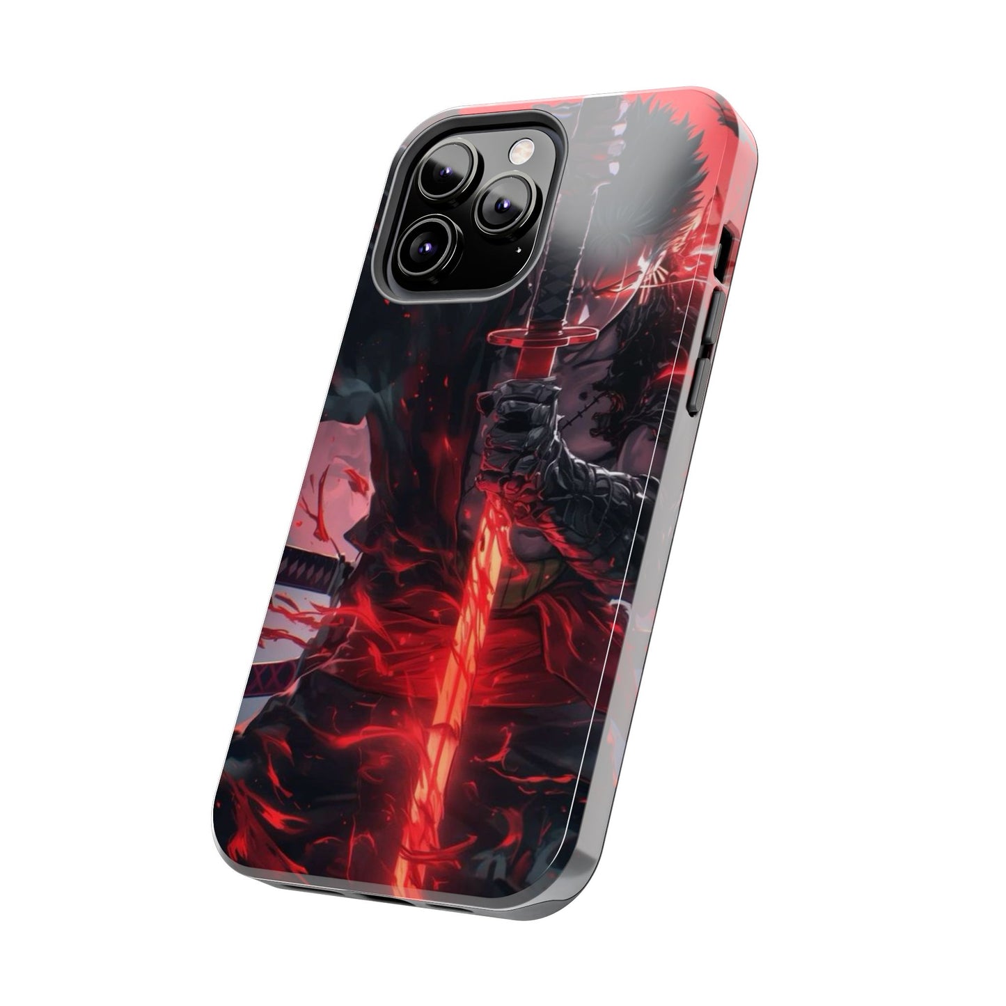 🗡️ Fierce Samurai Tough Phone Case – Durable Protection with Bold Anime Design for iPhone & Android
